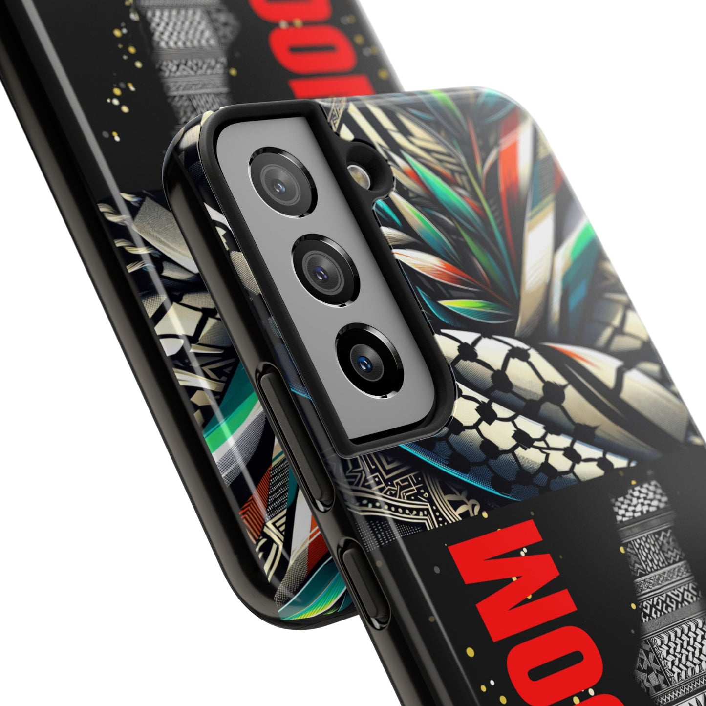 Freedom-Themed Phone Case, Durable Cover, Palestine Pride, Tough Phone Case