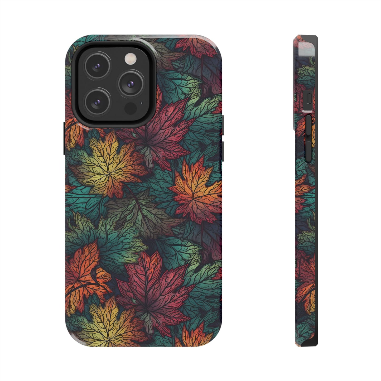 Fall Maple Leaf Tough Phone Cases - iPhone, Samsung, Protective Cover, Autumn