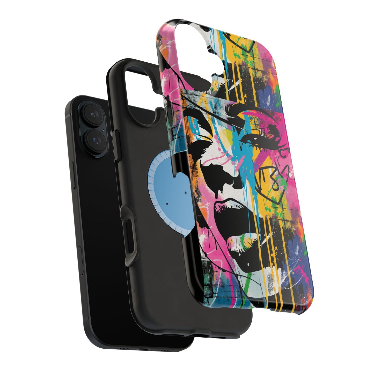 Phone Cases, Colorful Art, Trendy Accessories, Unique Gifts, Tough Cases with