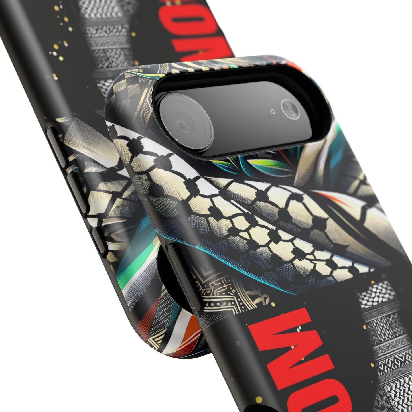 Palestine Activist Phone Cases, Unique Bouquet Design, Gift for Protesters