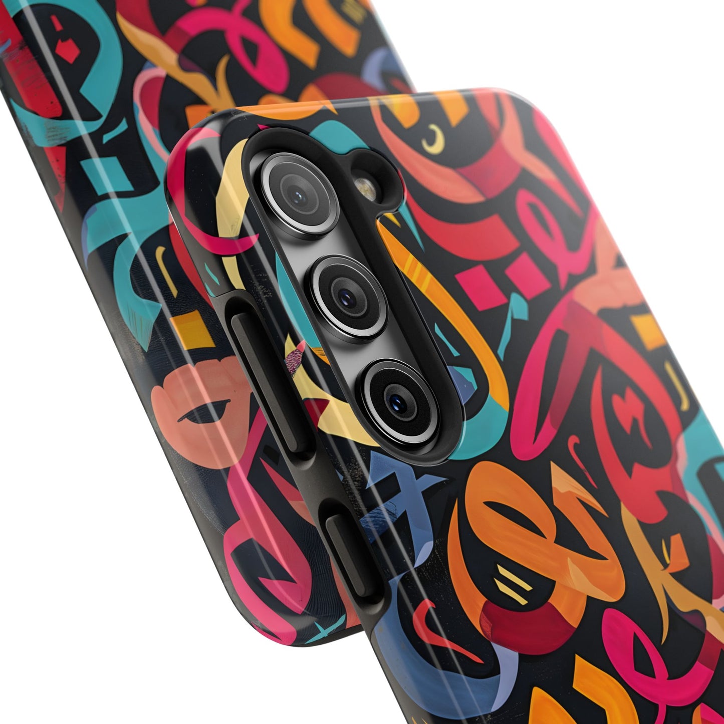 Arabic Graffiti Phone Cases, Calligraphy Patterns, iPhone Samsung Cases