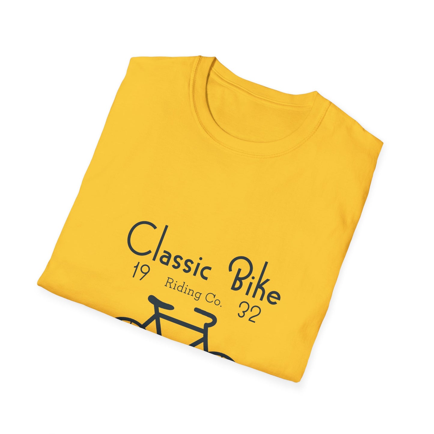 Classic Bike Unisex T-Shirt, Casual Cycling Tee, Gift for Bikers, Retro Cycle