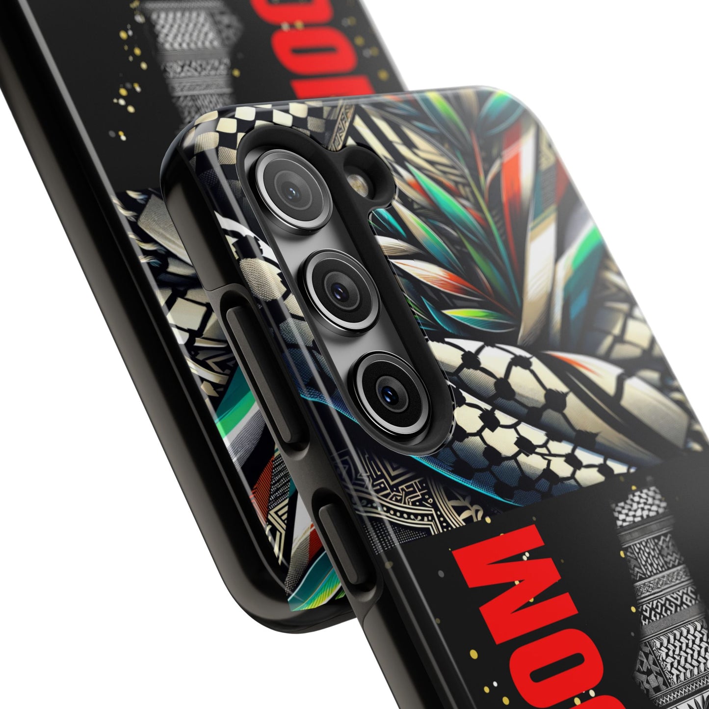 Freedom-Themed Phone Case, Durable Cover, Palestine Pride, Tough Phone Case