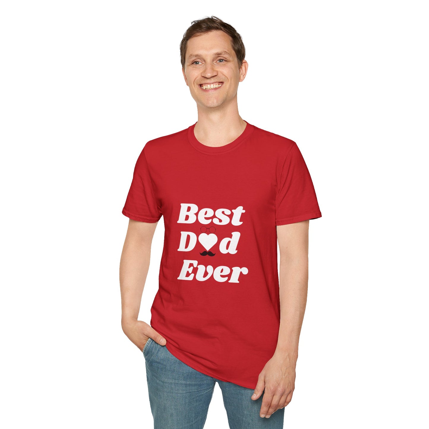 Best Dad Ever Unisex T-Shirt | Father's Day Gift, Soft Tee, Casual Wear