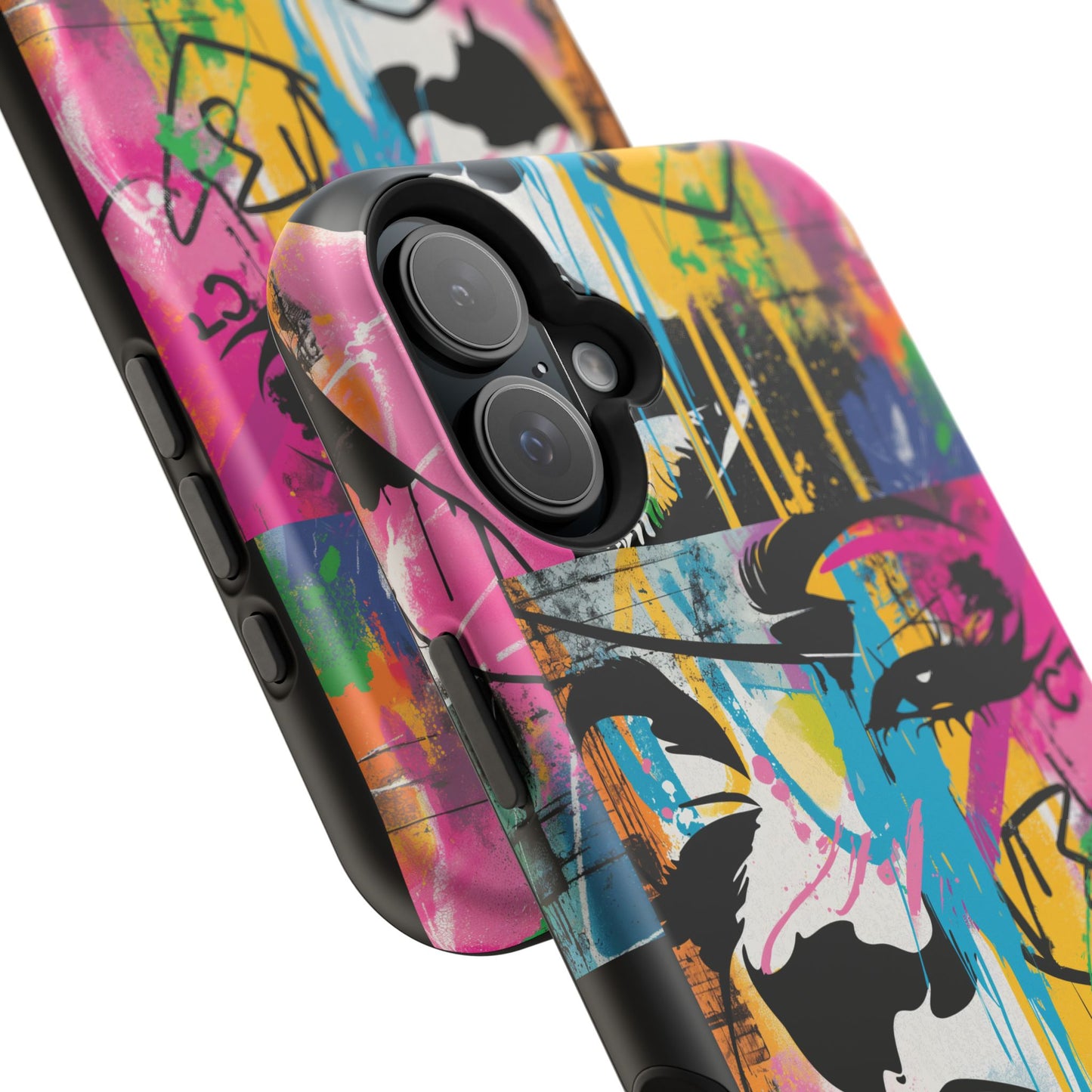 Phone Cases, Colorful Art, Trendy Accessories, Unique Gifts, Tough Cases with