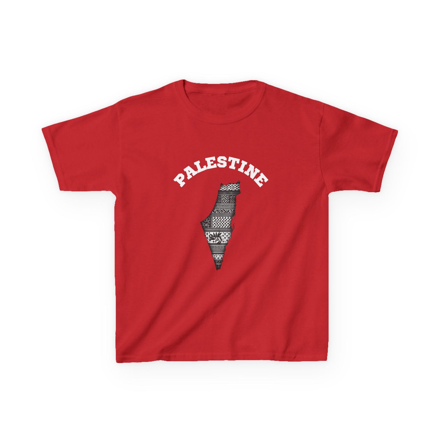 Palestine Kids Tee, Meaningful Youth Shirt, Gift for Children, Cultural Identity