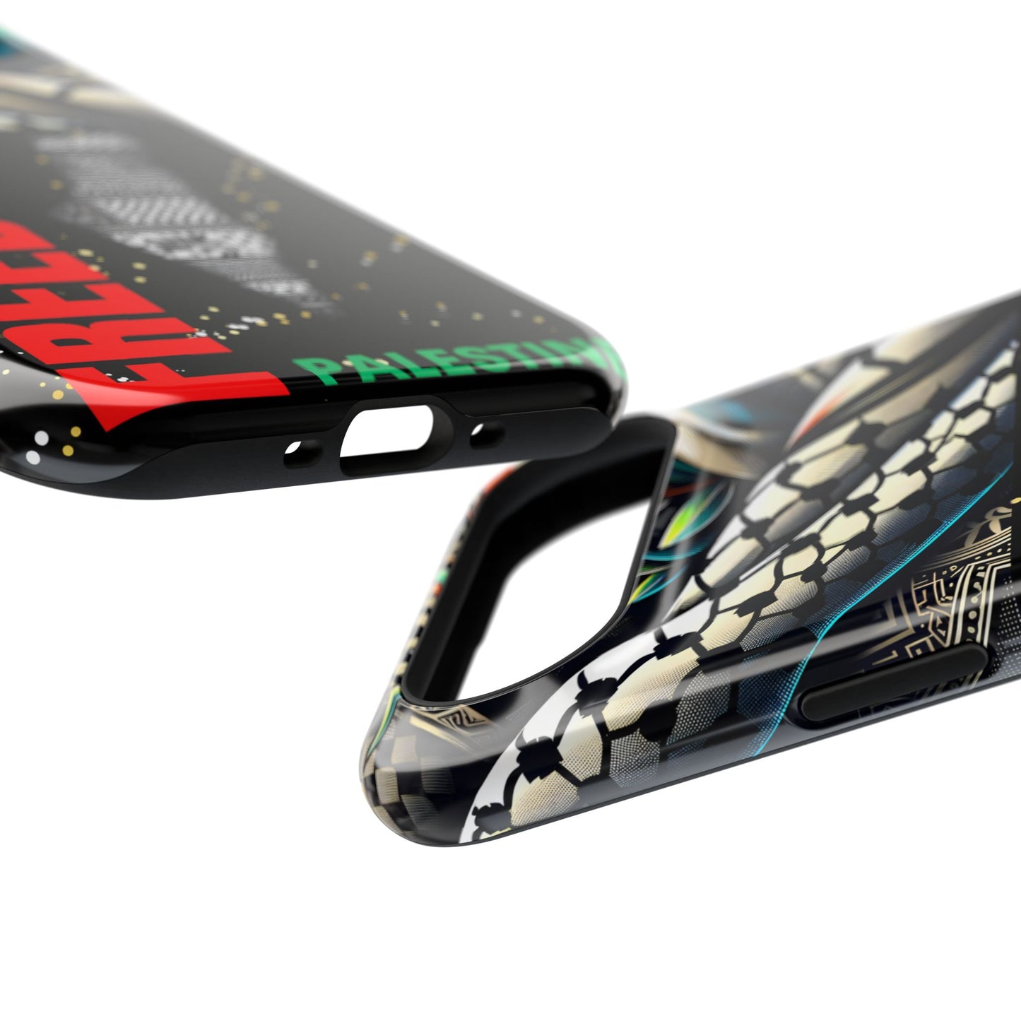 Palestine Activist Phone Cases, Unique Bouquet Design, Gift for Protesters