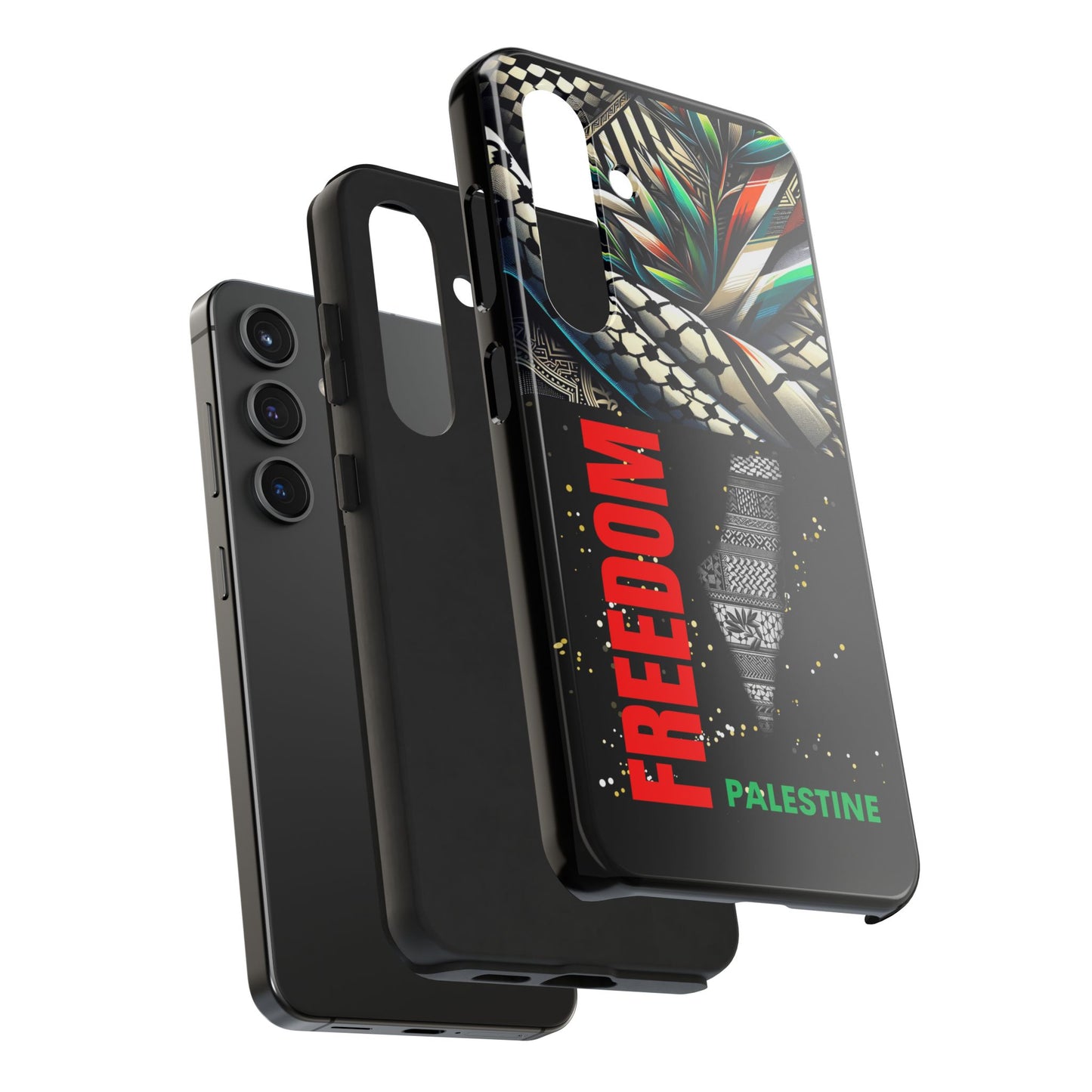 Freedom-Themed Phone Case, Durable Cover, Palestine Pride, Tough Phone Case