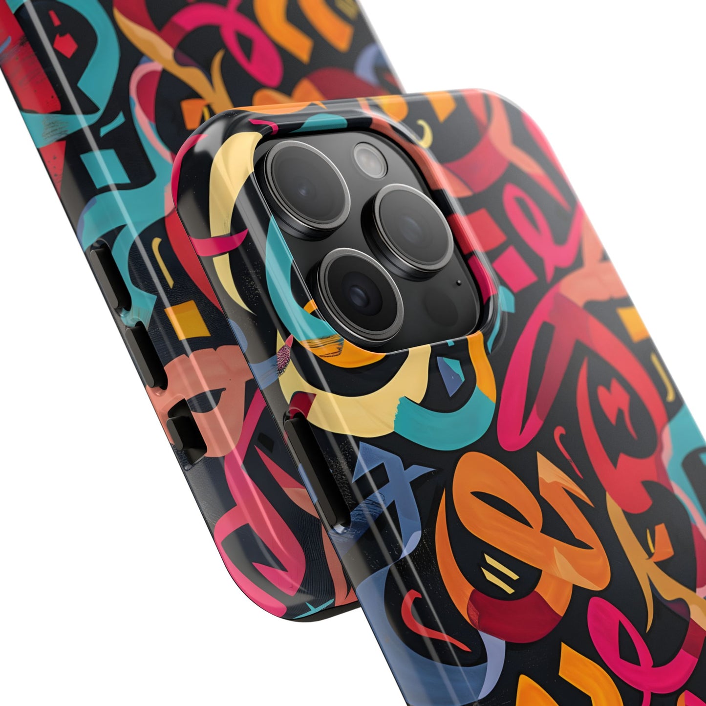 Arabic Graffiti Phone Cases, Calligraphy Patterns, iPhone Samsung Cases