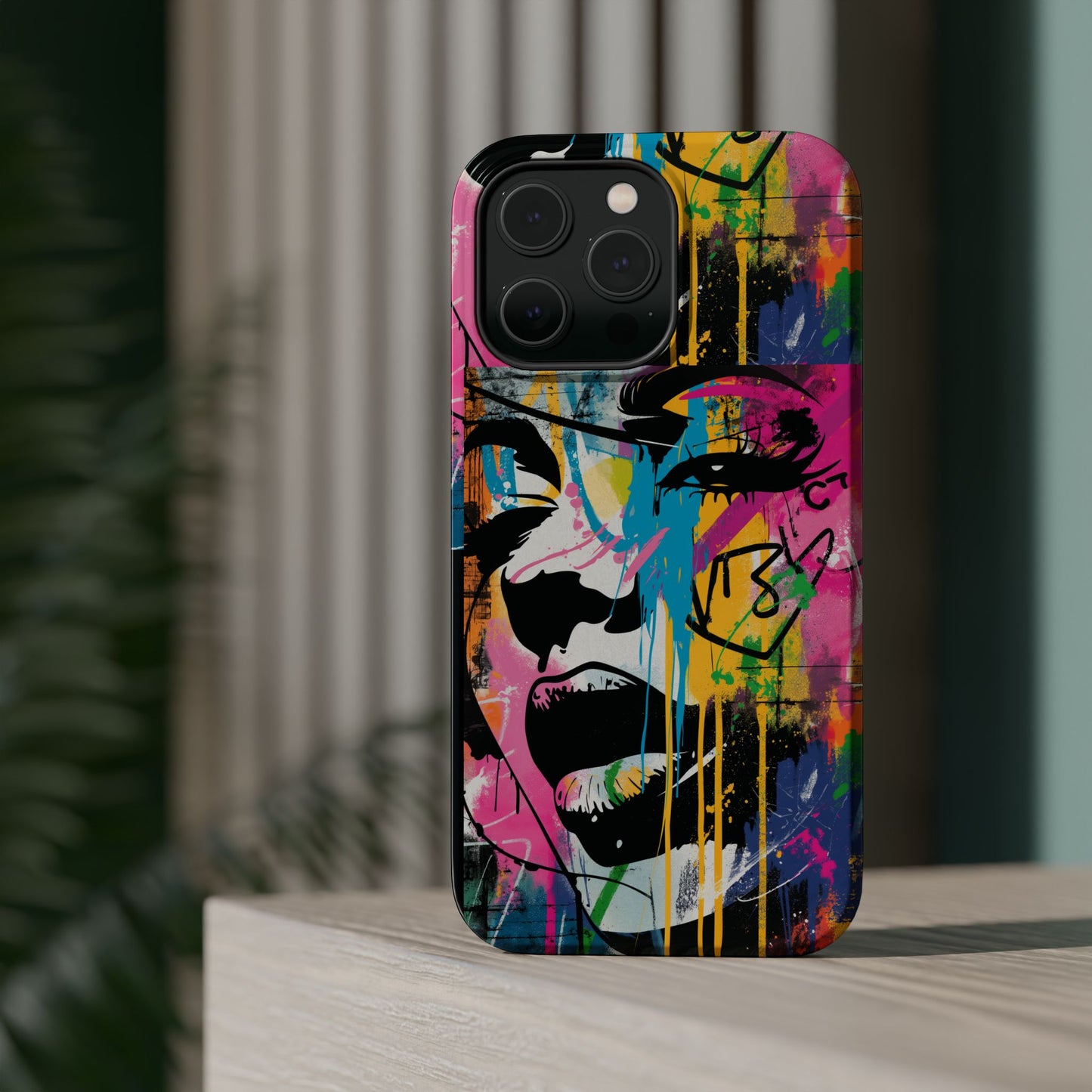 Phone Cases, Colorful Art, Trendy Accessories, Unique Gifts, Tough Cases with