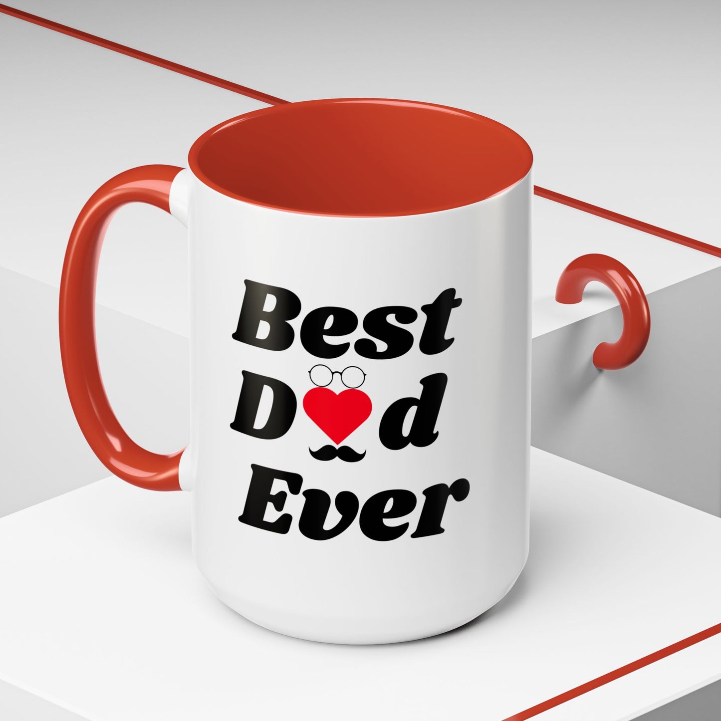 Mug Best Dad Ever Father's Day Birthday Ceramic Tea Cup Funny Gift