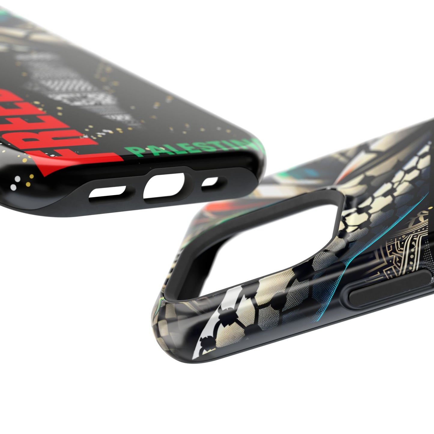 Palestine Activist Phone Cases, Unique Bouquet Design, Gift for Protesters