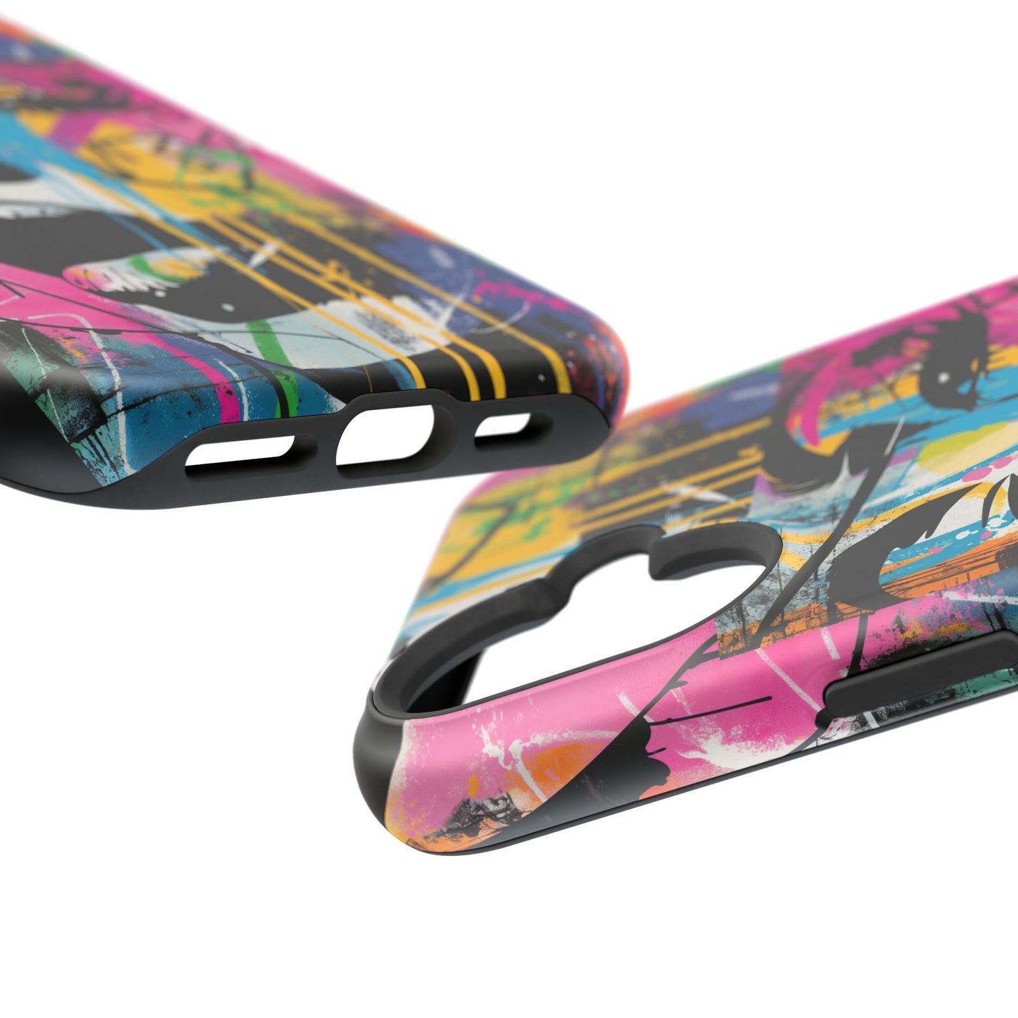 Phone Cases, Colorful Art, Trendy Accessories, Unique Gifts, Tough Cases with