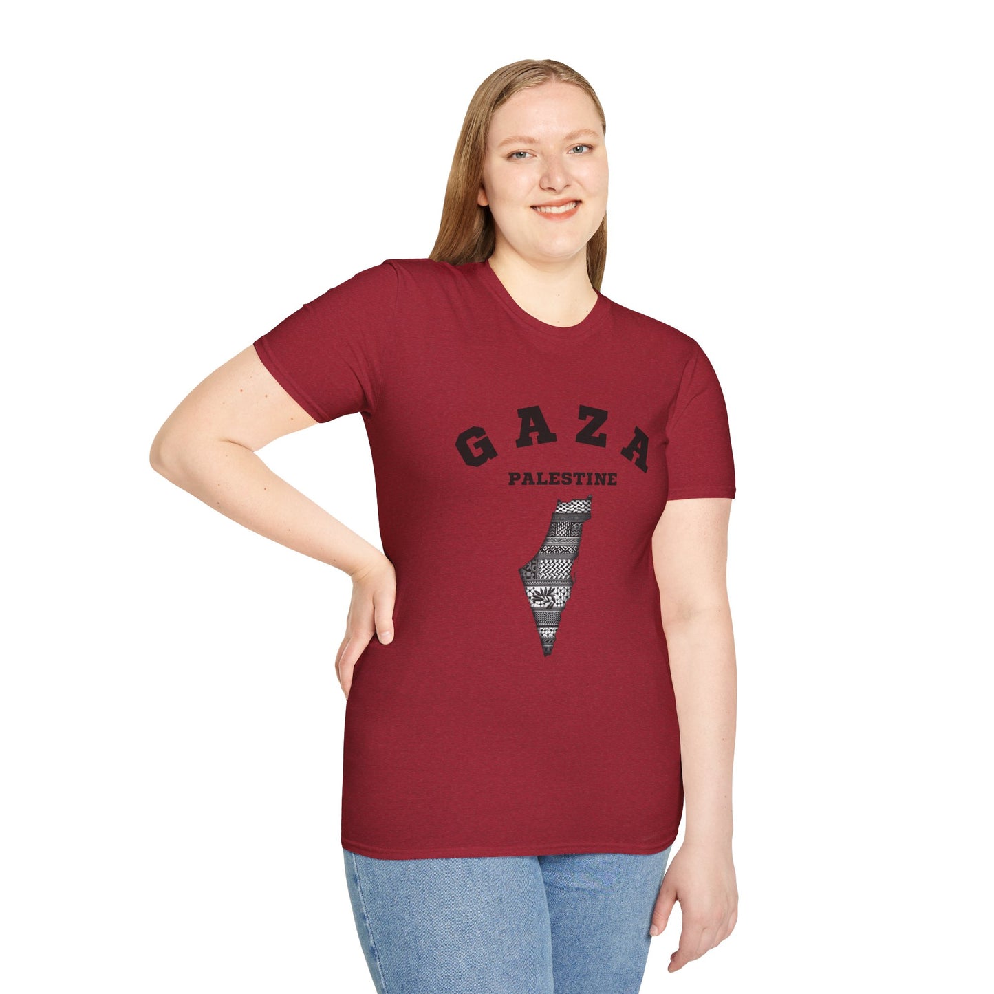 Gaza Palestine Unisex T-Shirt, Activist Statement Shirt, Activism Apparel