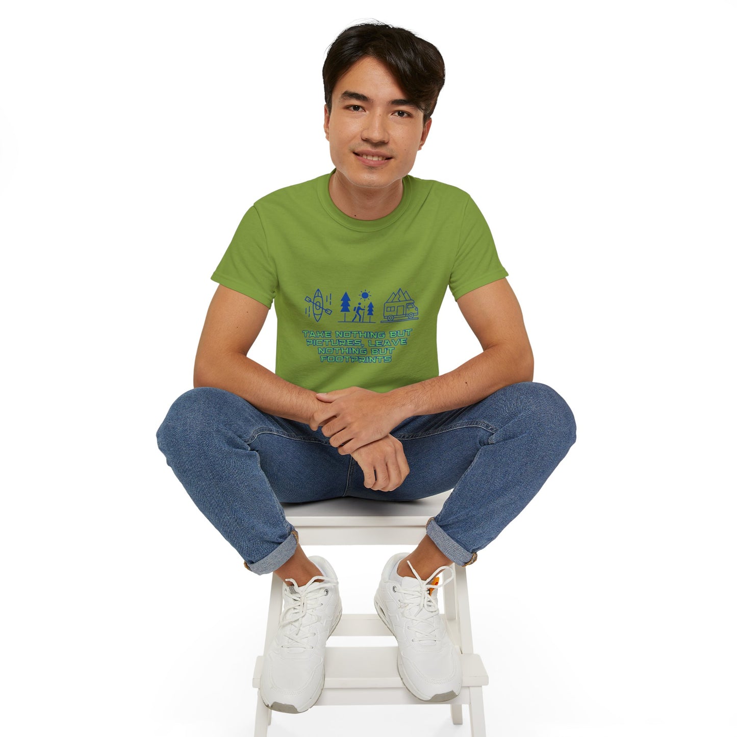 Adventure Vibes Tee - Eco-Friendly Unisex T-Shirt, Outdoor Camping Hiking Shirt,