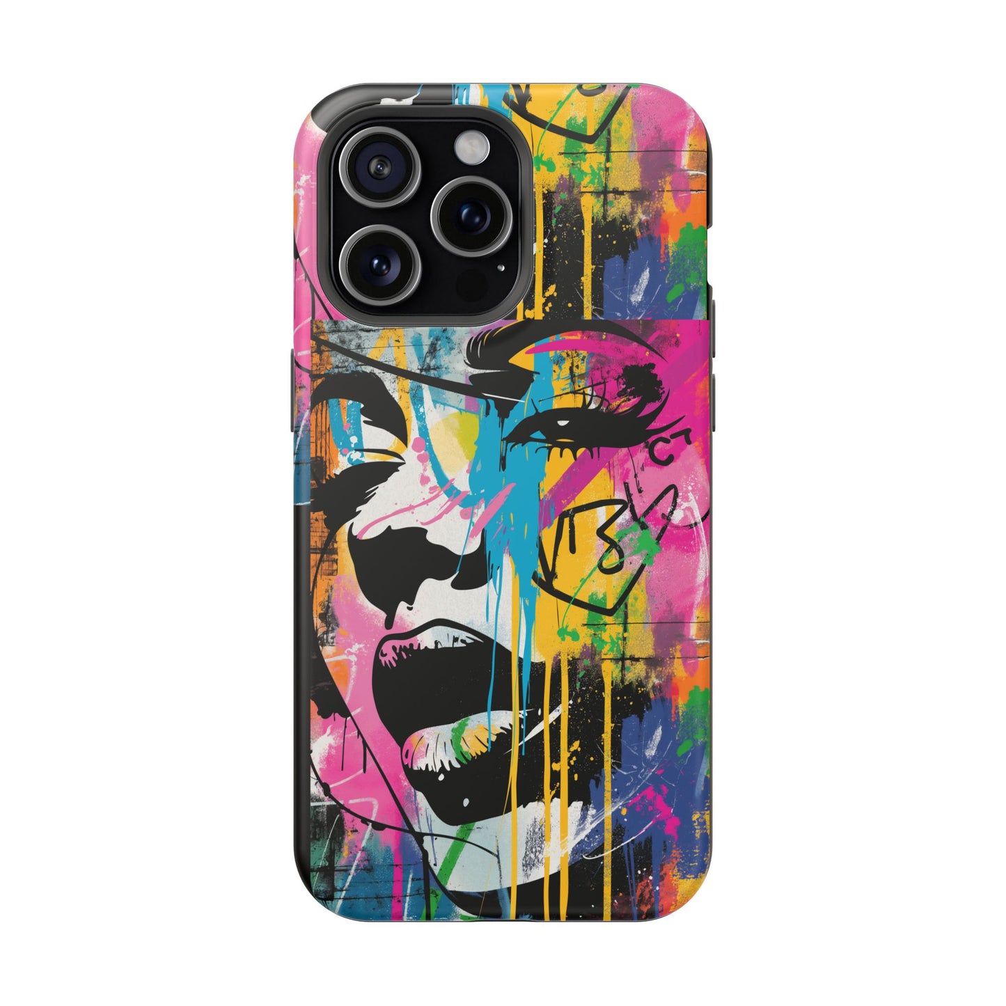 Phone Cases, Colorful Art, Trendy Accessories, Unique Gifts, Tough Cases with