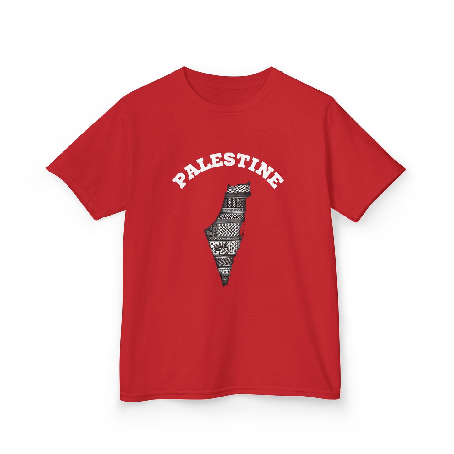 Palestine Kids Tee, Meaningful Youth Shirt, Gift for Children, Cultural Identity