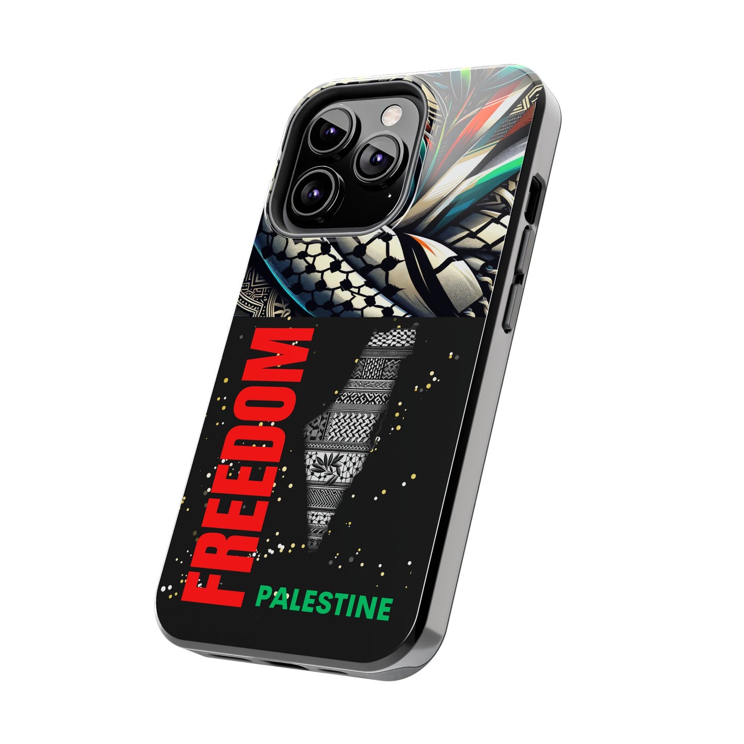 Freedom-Themed Phone Case, Durable Cover, Palestine Pride, Tough Phone Case