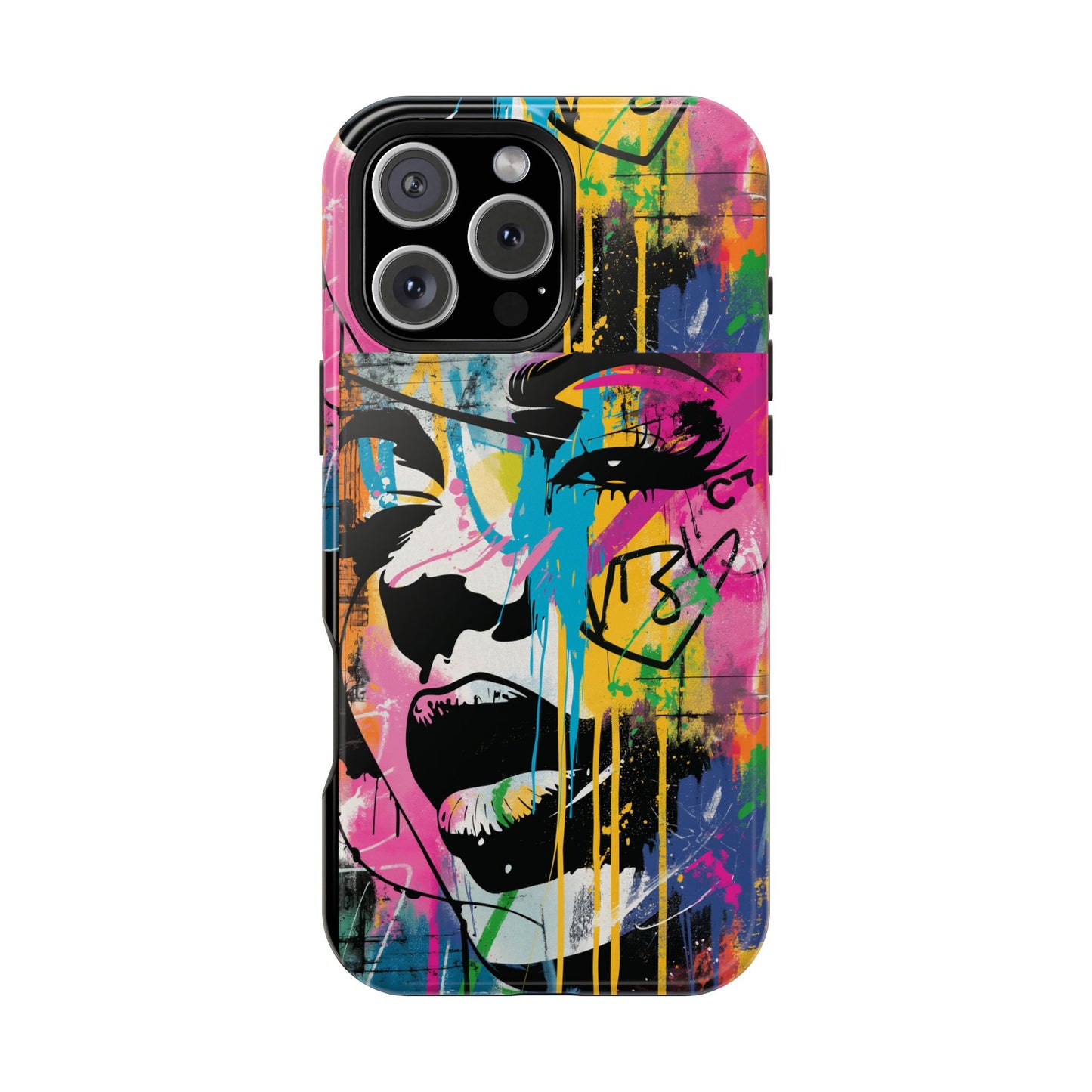 Phone Cases, Colorful Art, Trendy Accessories, Unique Gifts, Tough Cases with