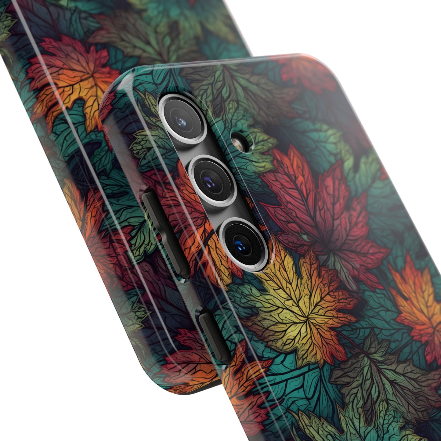Fall Maple Leaf Tough Phone Cases - iPhone, Samsung, Protective Cover, Autumn