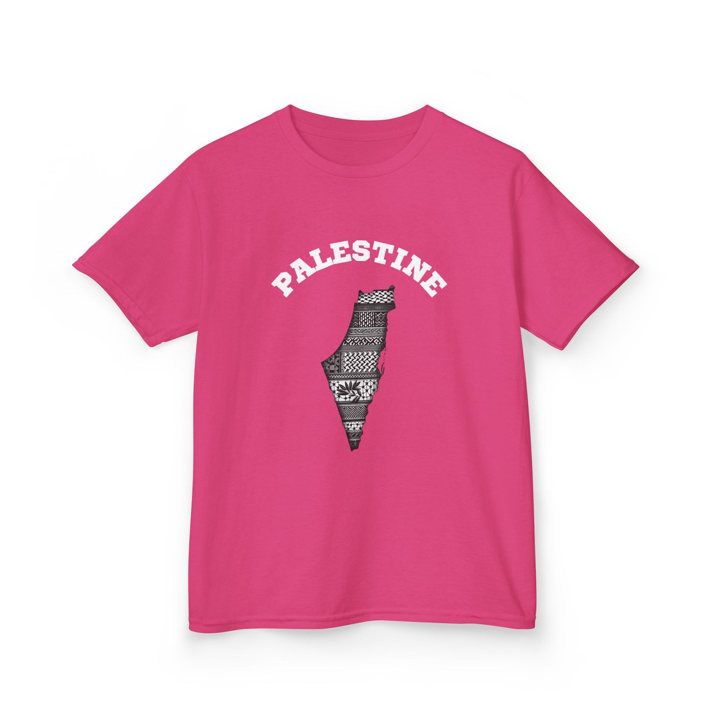 Palestine Kids Tee, Meaningful Youth Shirt, Gift for Children, Cultural Identity