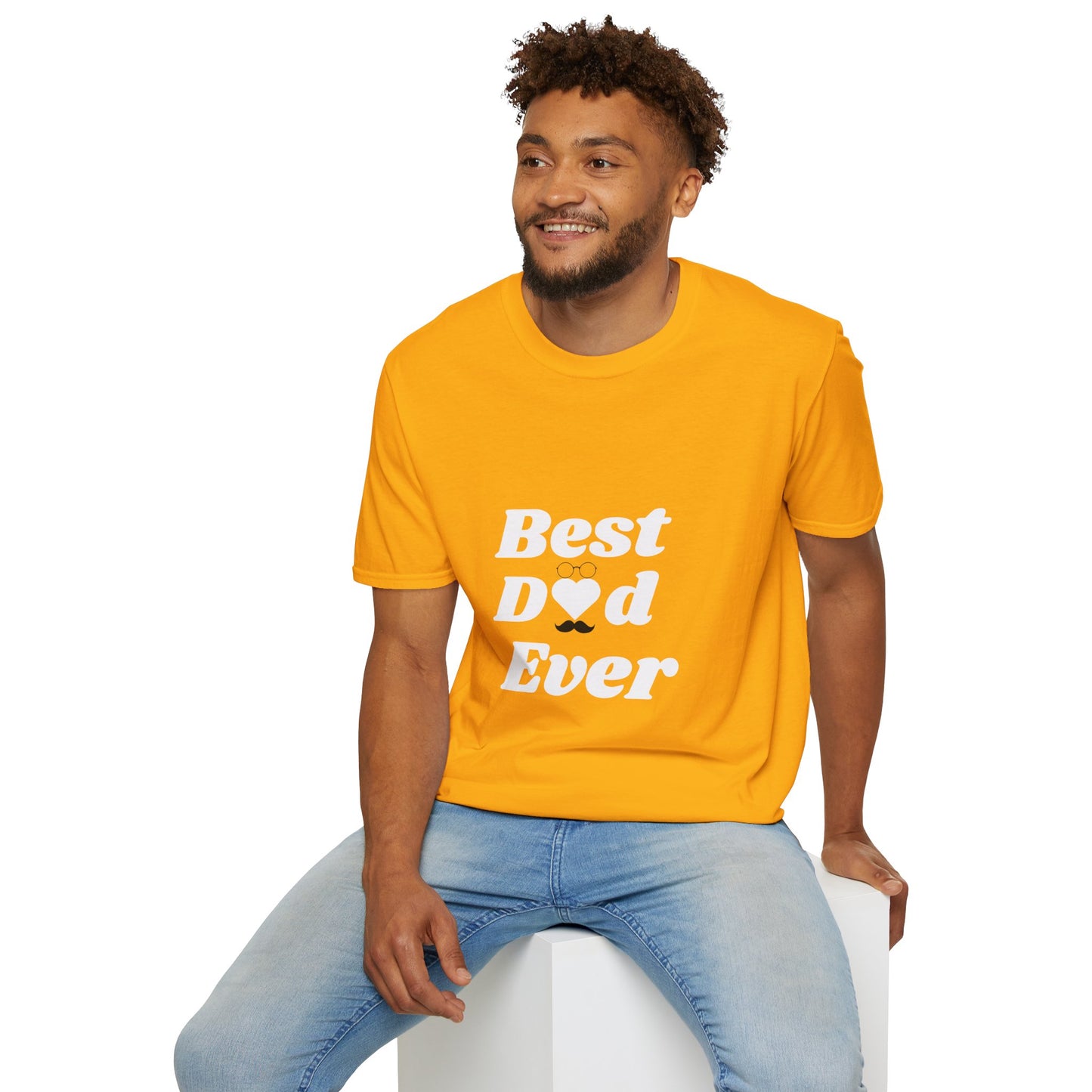 Best Dad Ever Unisex T-Shirt | Father's Day Gift, Soft Tee, Casual Wear