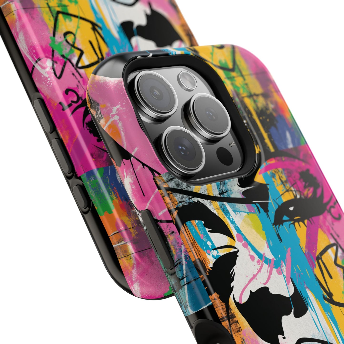 Phone Cases, Colorful Art, Trendy Accessories, Unique Gifts, Tough Cases with