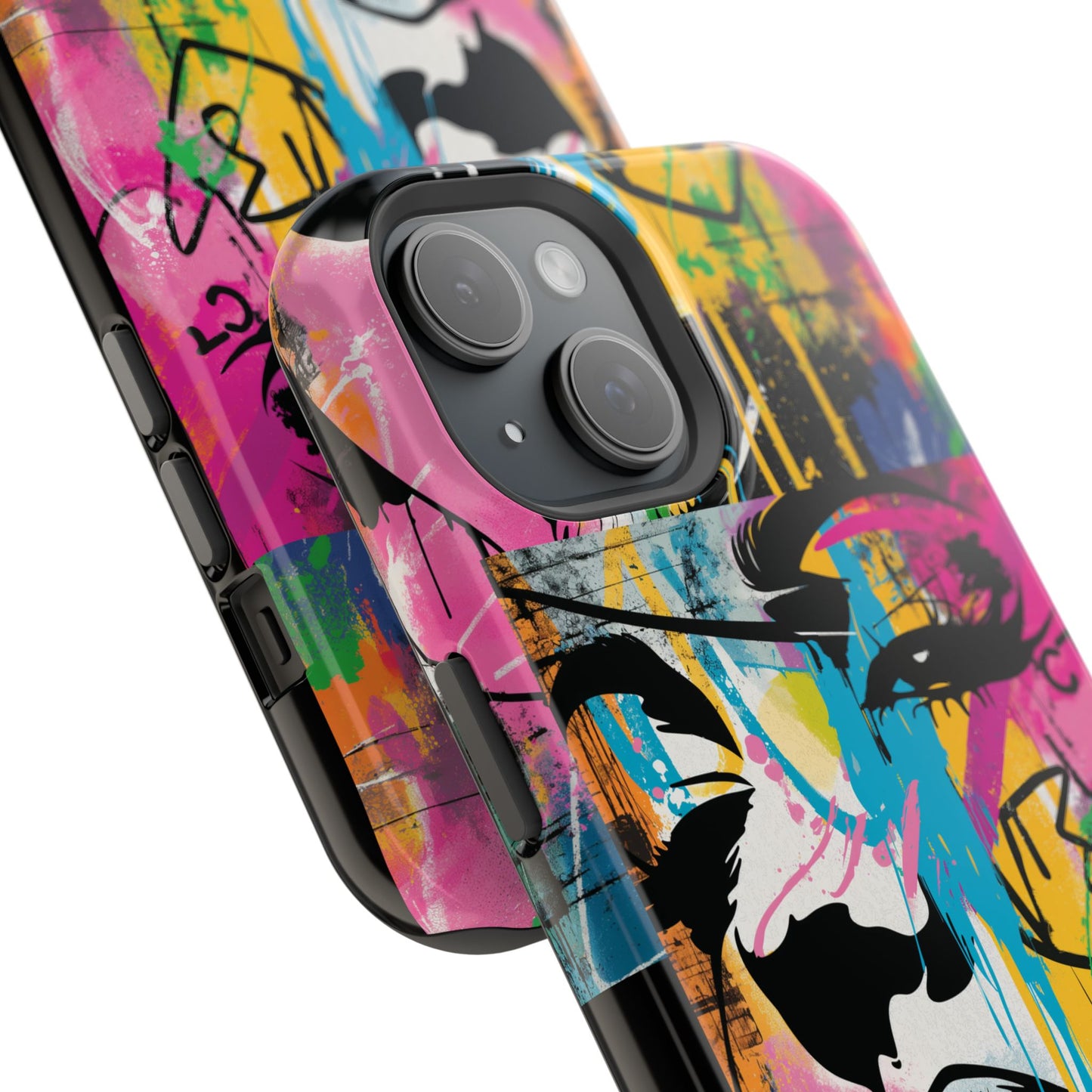 Phone Cases, Colorful Art, Trendy Accessories, Unique Gifts, Tough Cases with