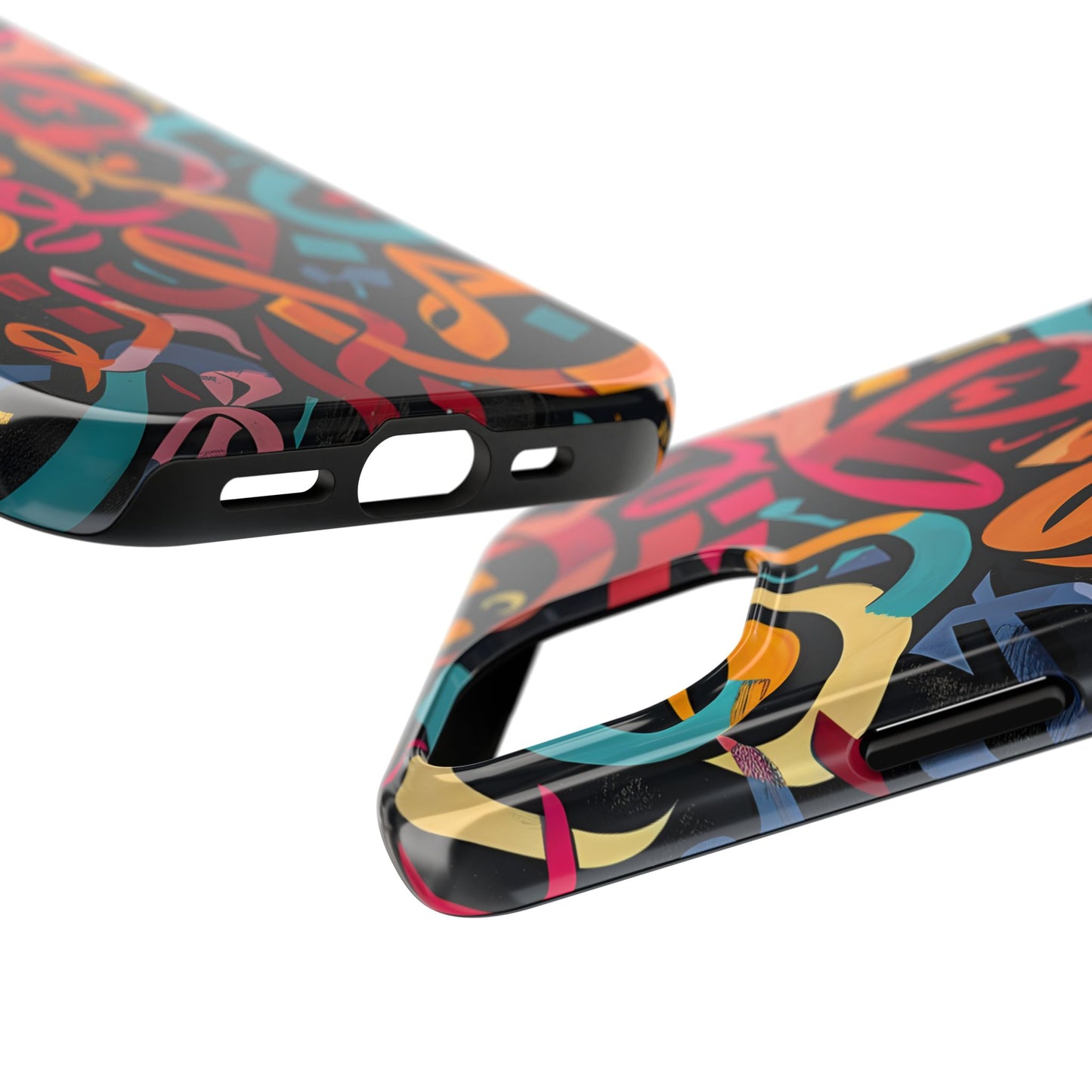 Arabic Graffiti Phone Cases, Calligraphy Patterns, iPhone Samsung Cases