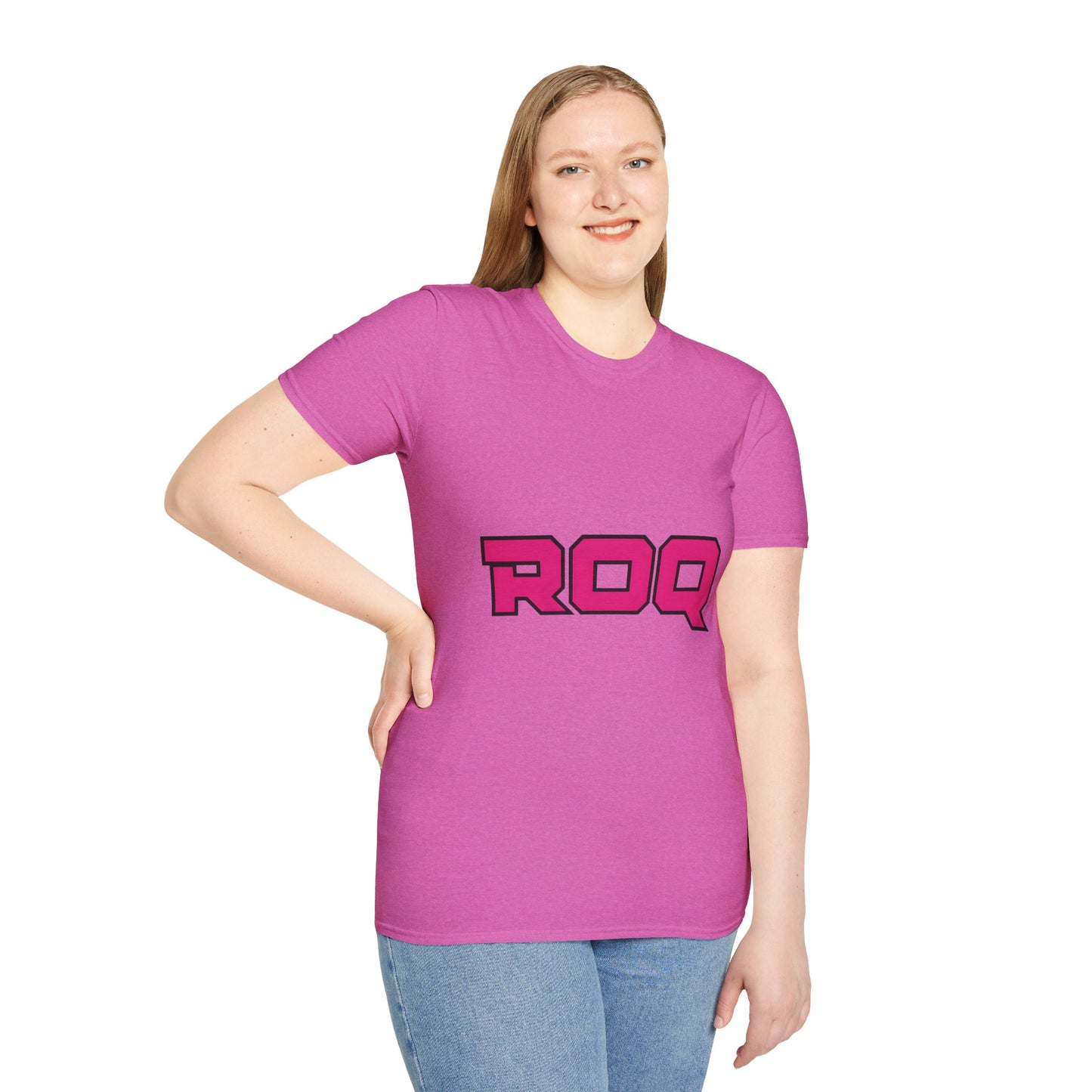 Bold ROQ Women Softstyle T-Shirt, Casual Wear, Gift for Friends, Graphic Tee