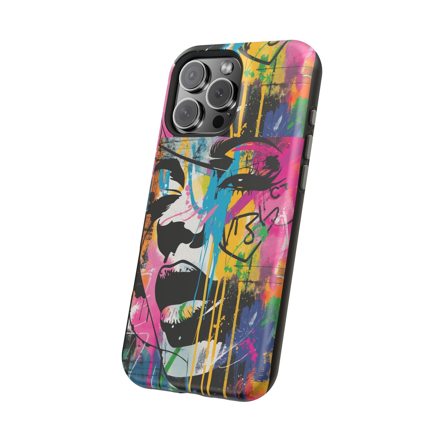 Phone Cases, Colorful Art, Trendy Accessories, Unique Gifts, Tough Cases with