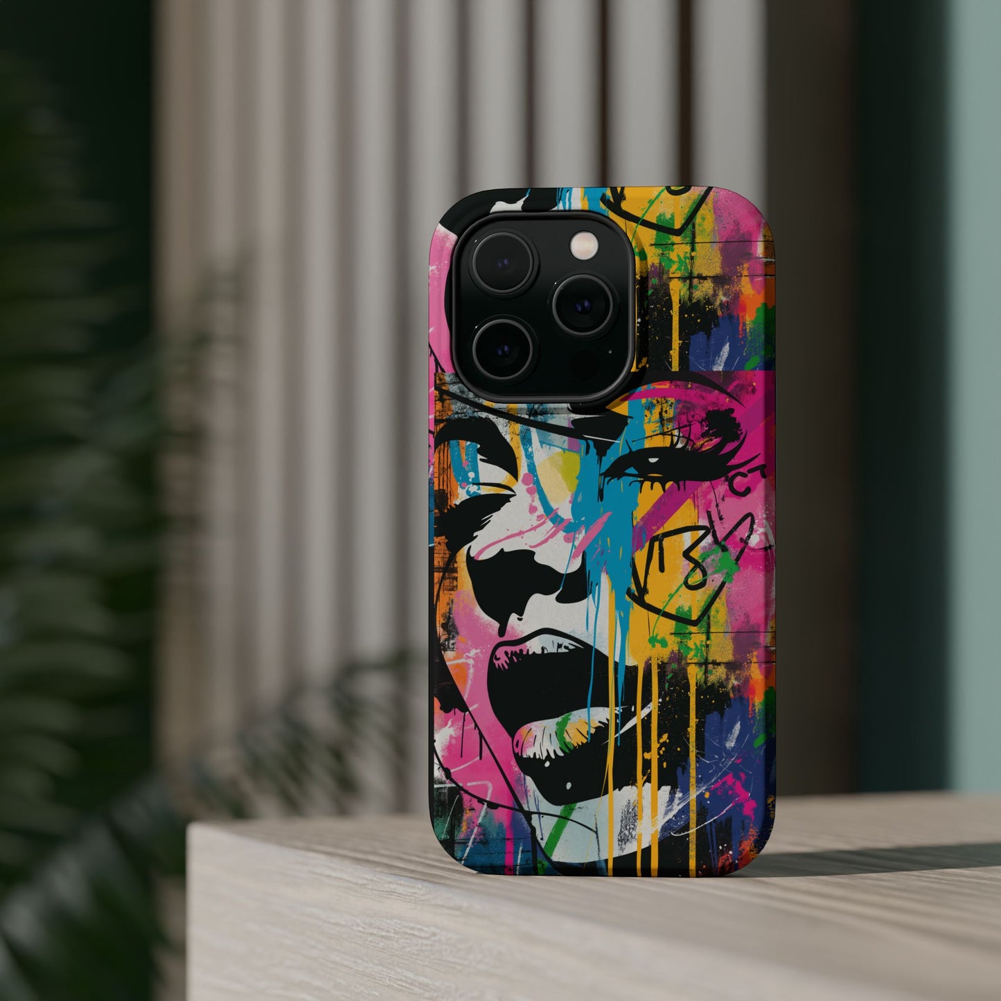 Phone Cases, Colorful Art, Trendy Accessories, Unique Gifts, Tough Cases with