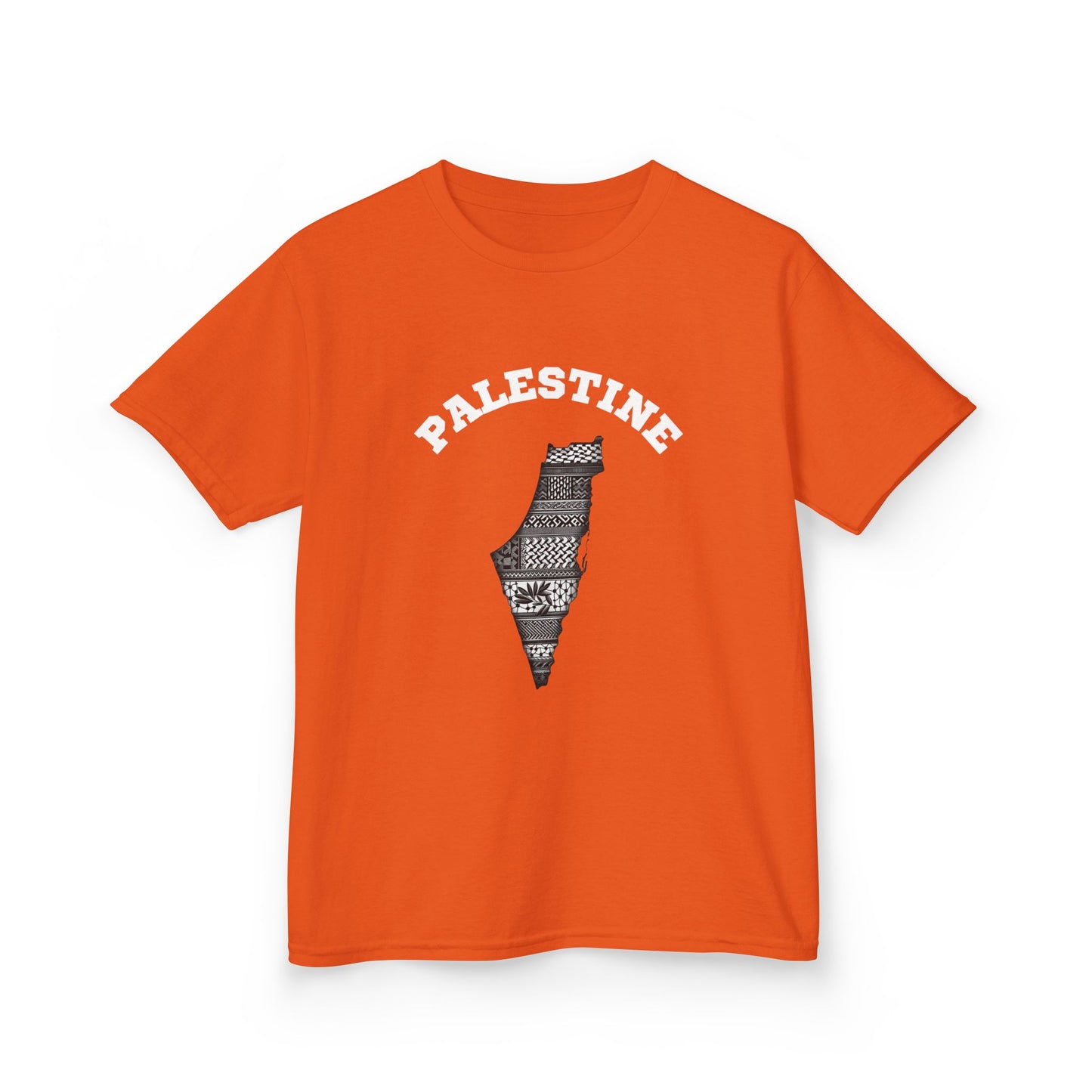 Palestine Kids Tee, Meaningful Youth Shirt, Gift for Children, Cultural Identity