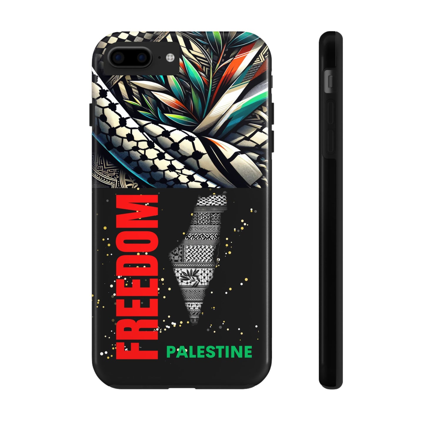 Freedom-Themed Phone Case, Durable Cover, Palestine Pride, Tough Phone Case