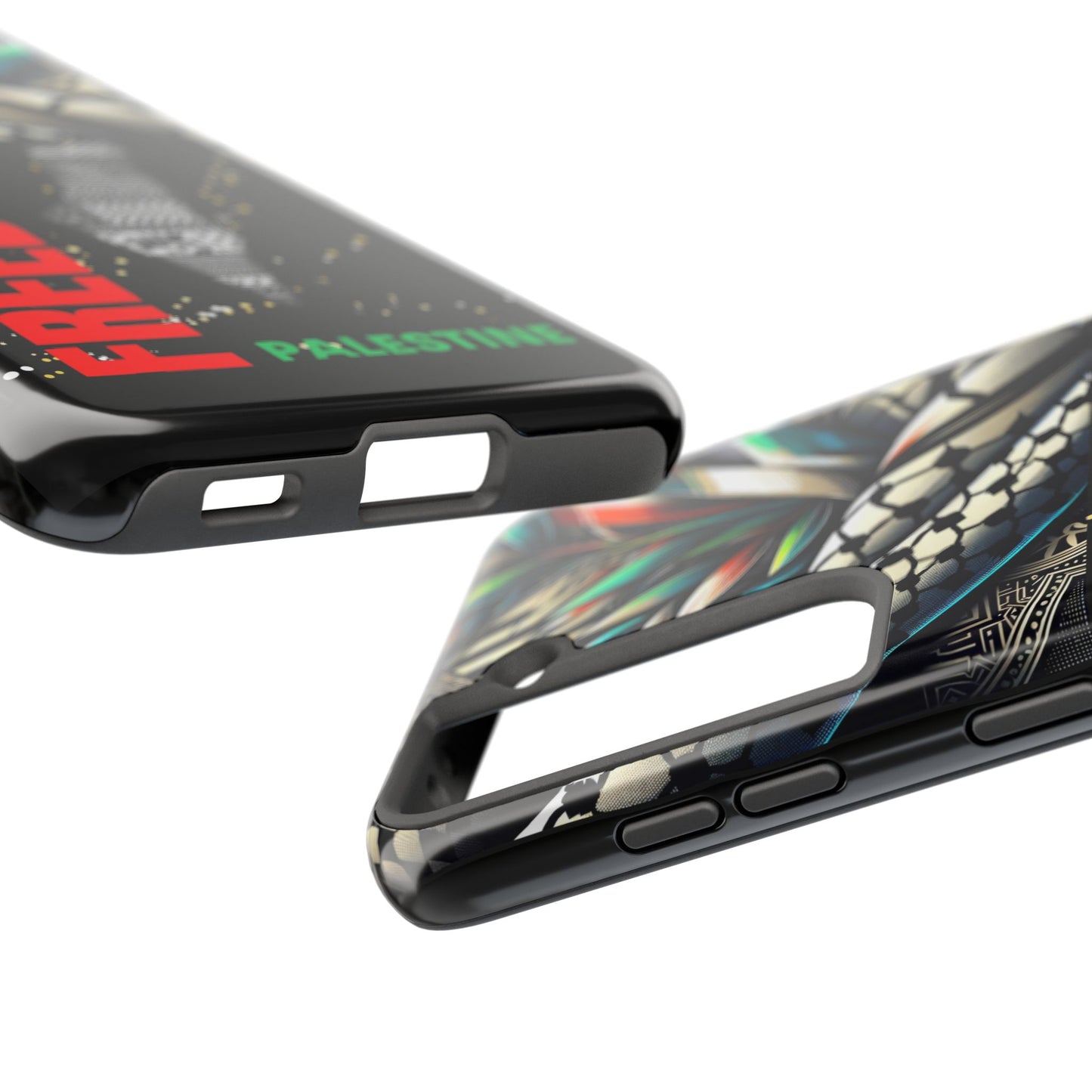Freedom-Themed Phone Case, Durable Cover, Palestine Pride, Tough Phone Case