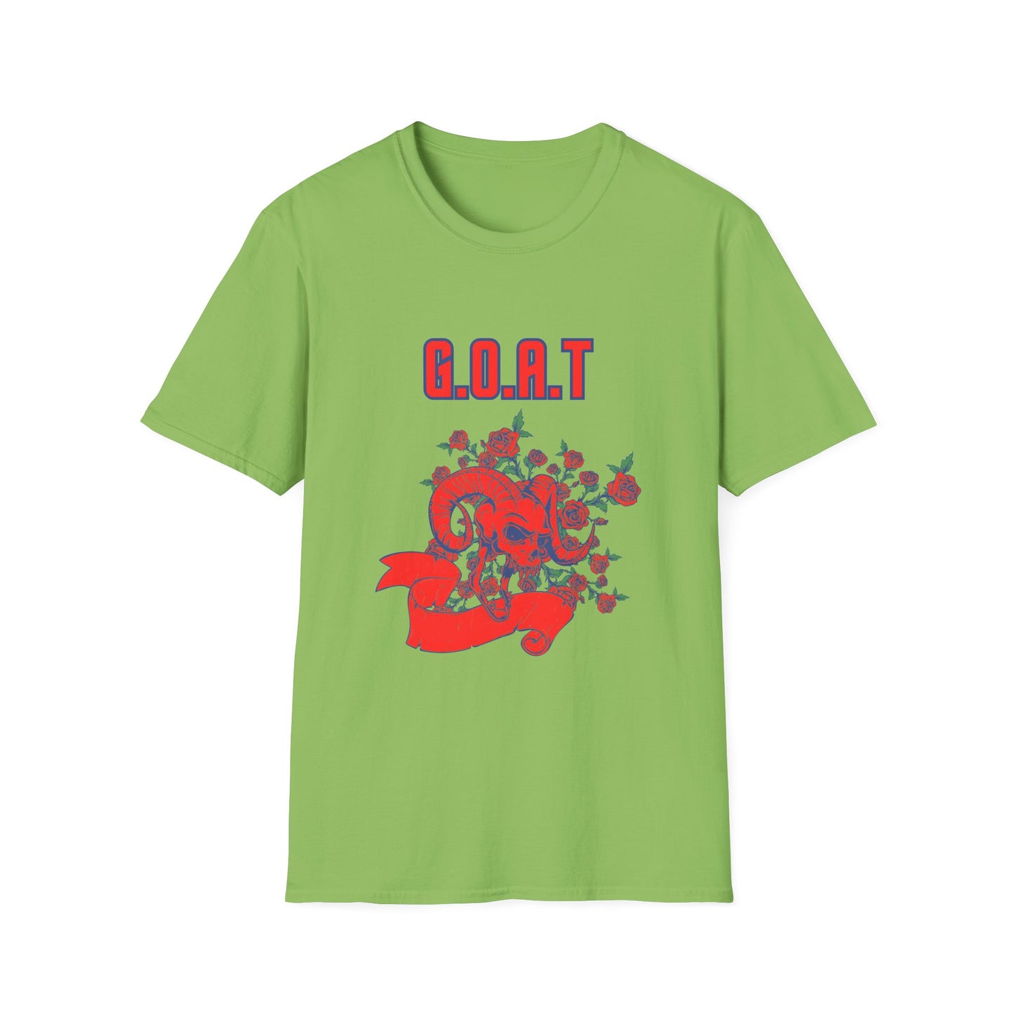 G O A T Graphic Tee, Casual Unisex Shirt, Softstyle T-Shirt, Fun Gift for Youth