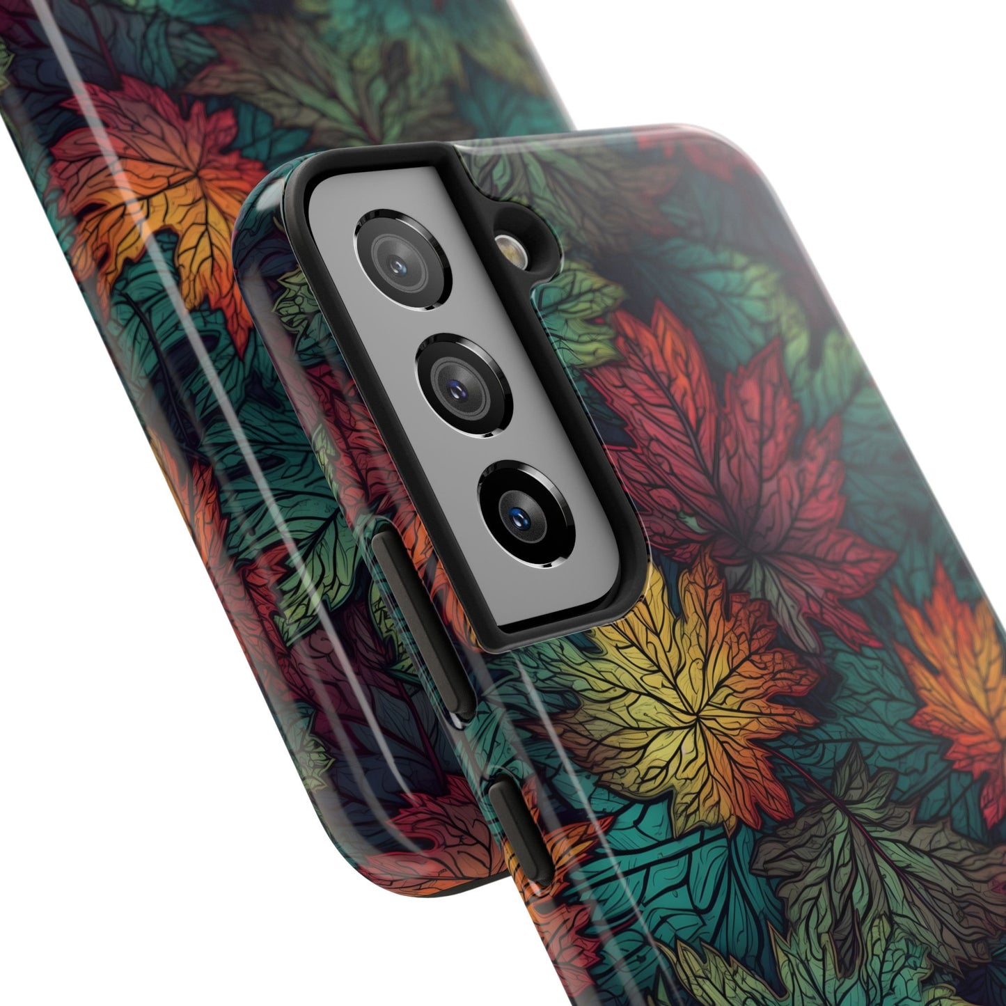 Fall Maple Leaf Tough Phone Cases - iPhone, Samsung, Protective Cover, Autumn