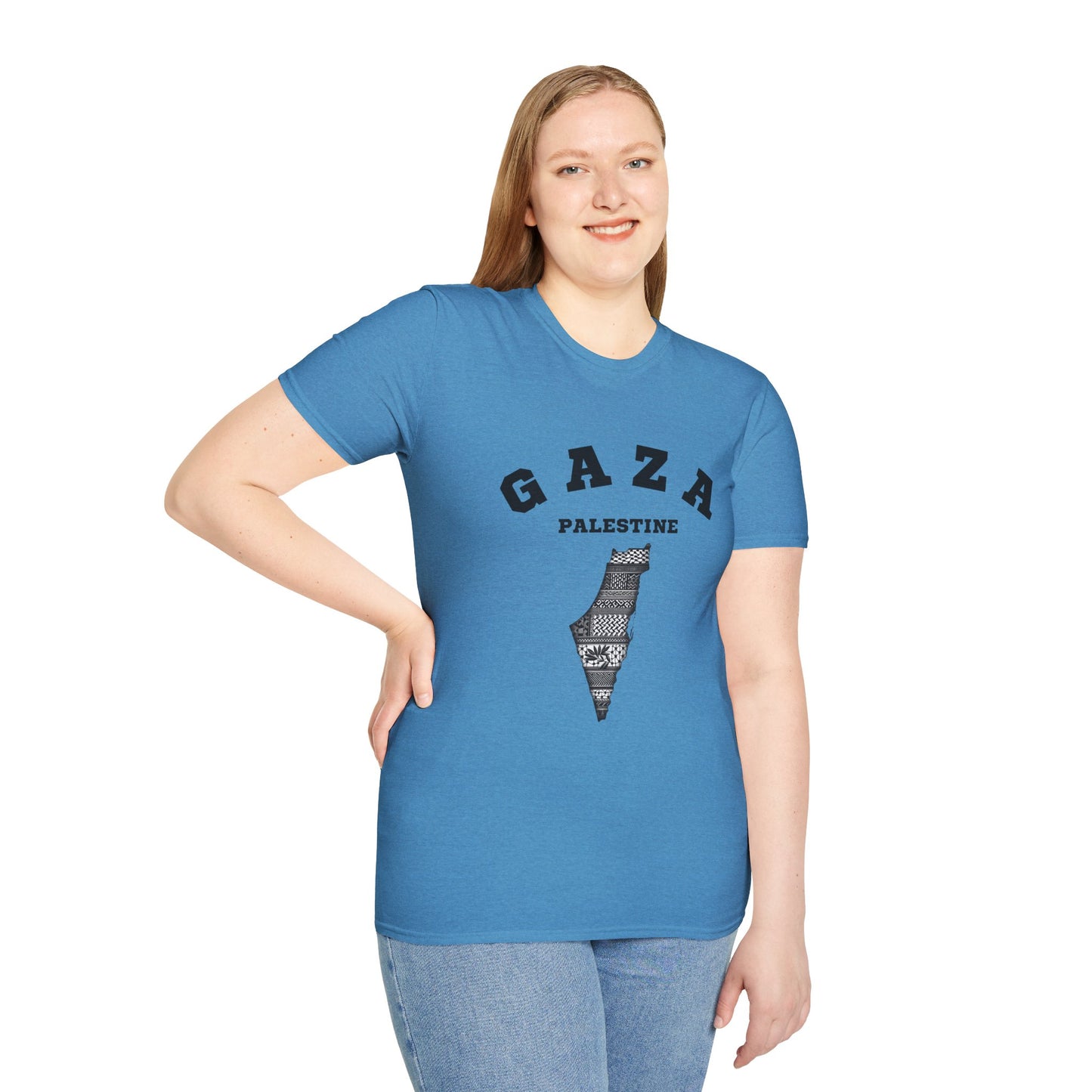 Gaza Palestine Unisex T-Shirt, Activist Statement Shirt, Activism Apparel