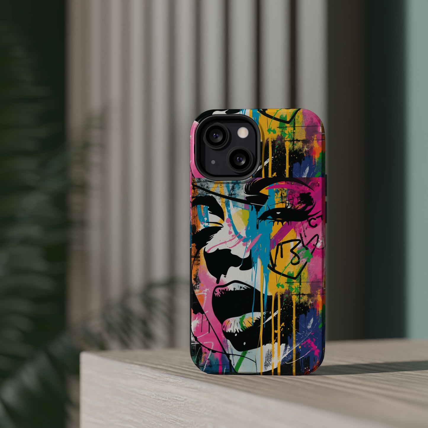 Phone Cases, Colorful Art, Trendy Accessories, Unique Gifts, Tough Cases with
