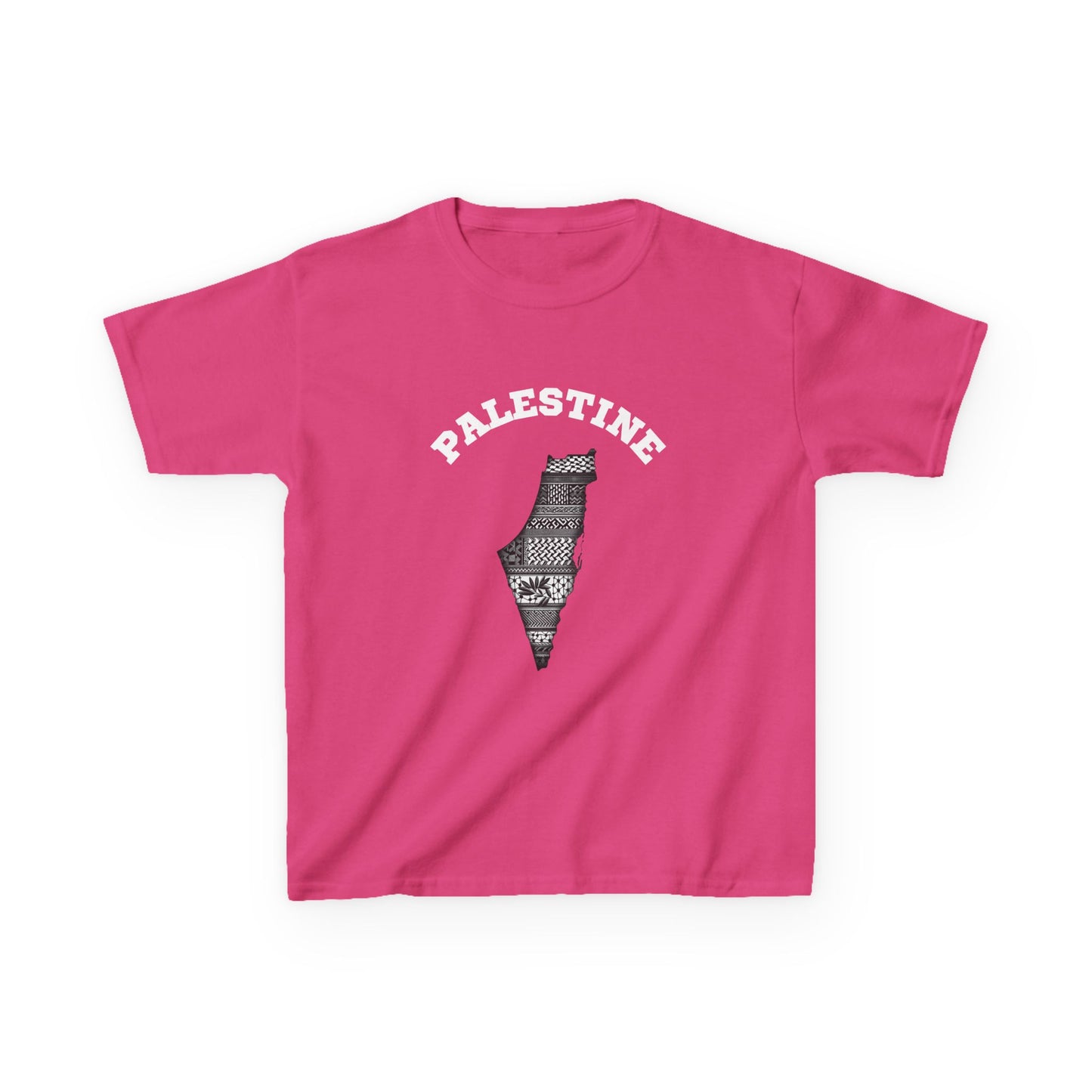 Palestine Kids Tee, Meaningful Youth Shirt, Gift for Children, Cultural Identity