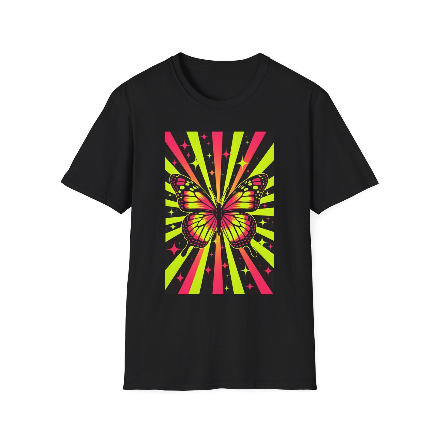 Colorful Butterfly Unisex T-Shirt, Nature Lovers Graphic Tee, Butterfly Shirt,