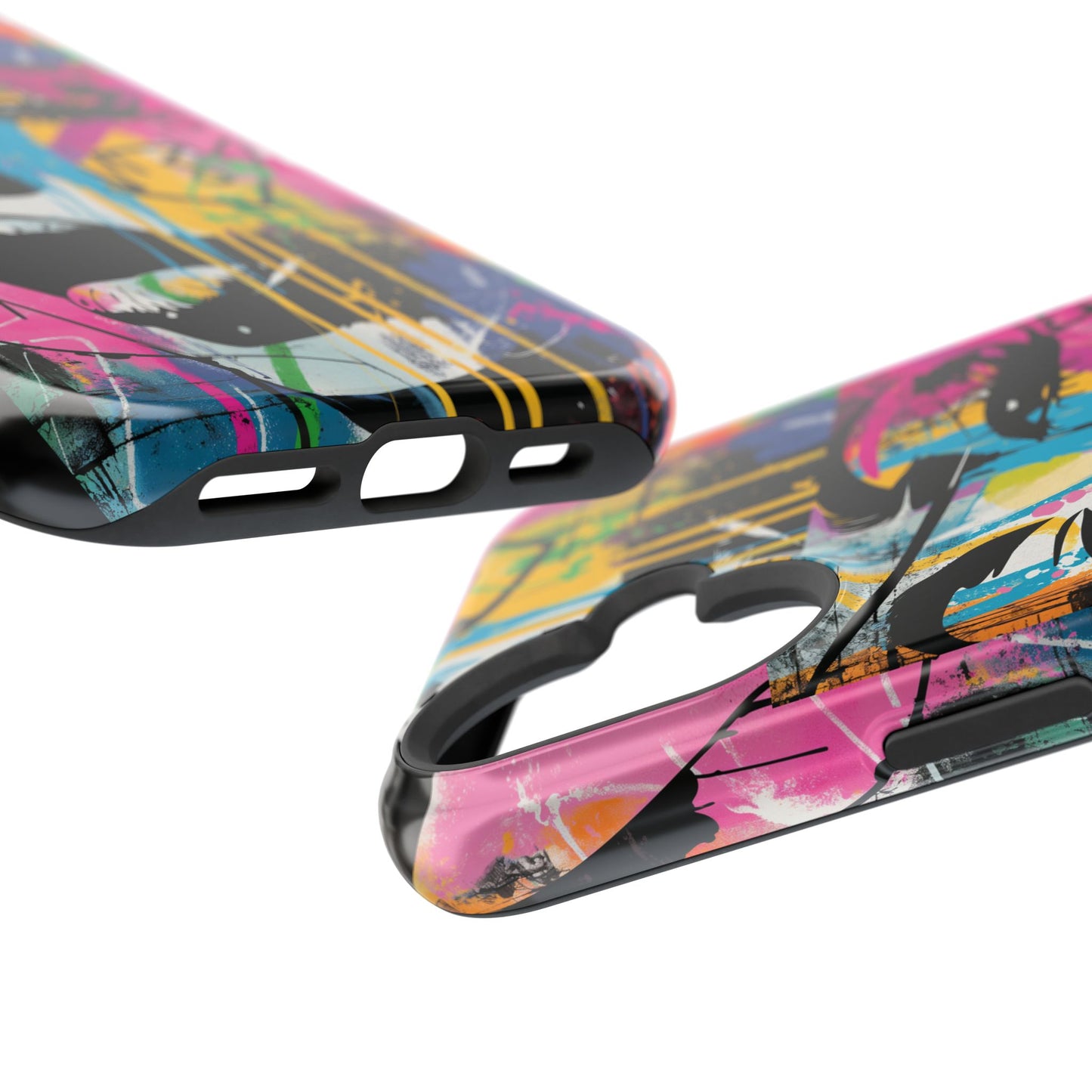 Phone Cases, Colorful Art, Trendy Accessories, Unique Gifts, Tough Cases with