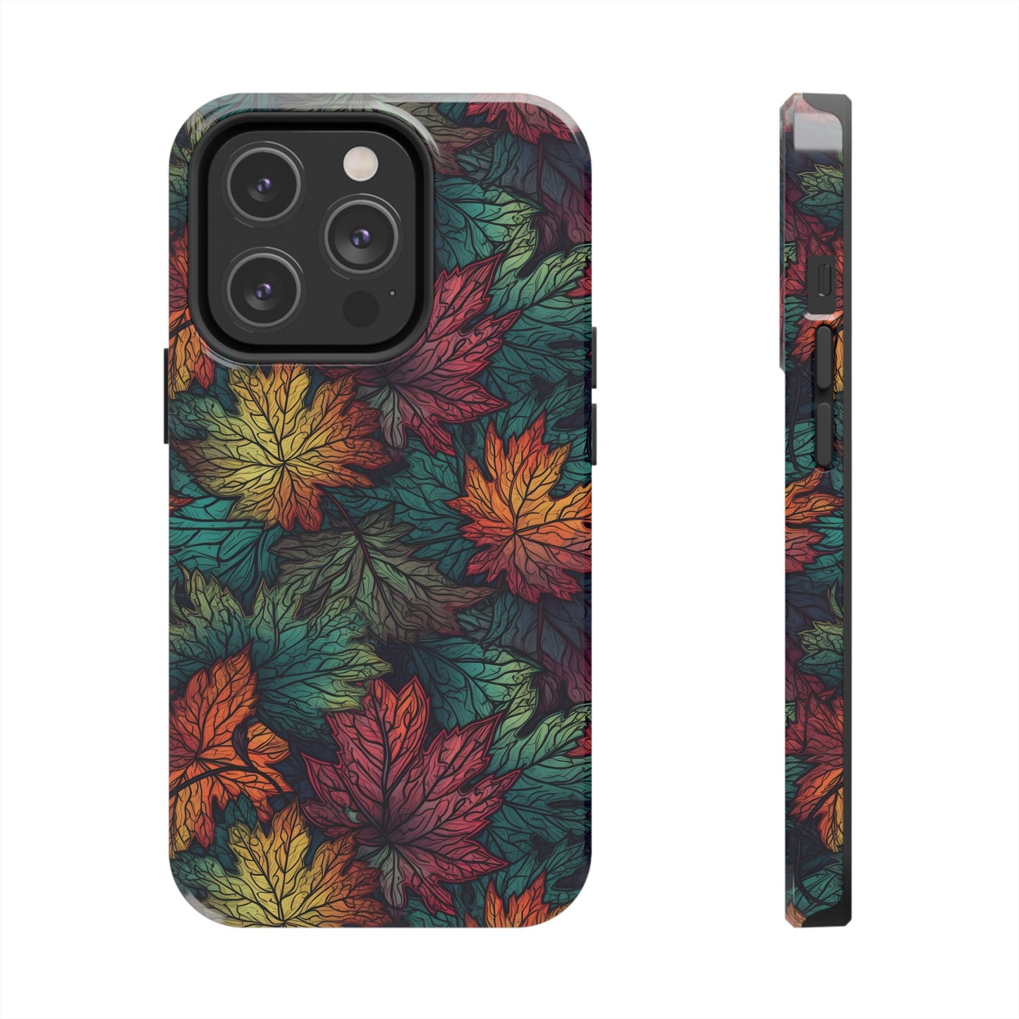 Fall Maple Leaf Tough Phone Cases - iPhone, Samsung, Protective Cover, Autumn