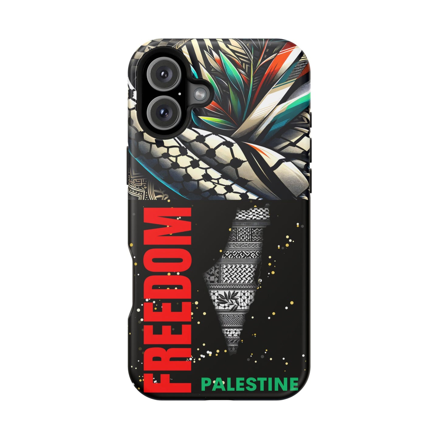 Palestine Activist Phone Cases, Unique Bouquet Design, Gift for Protesters