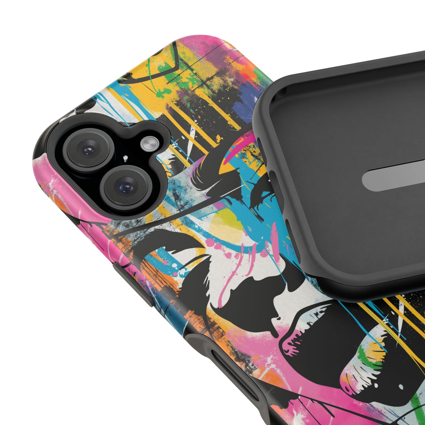 Phone Cases, Colorful Art, Trendy Accessories, Unique Gifts, Tough Cases with