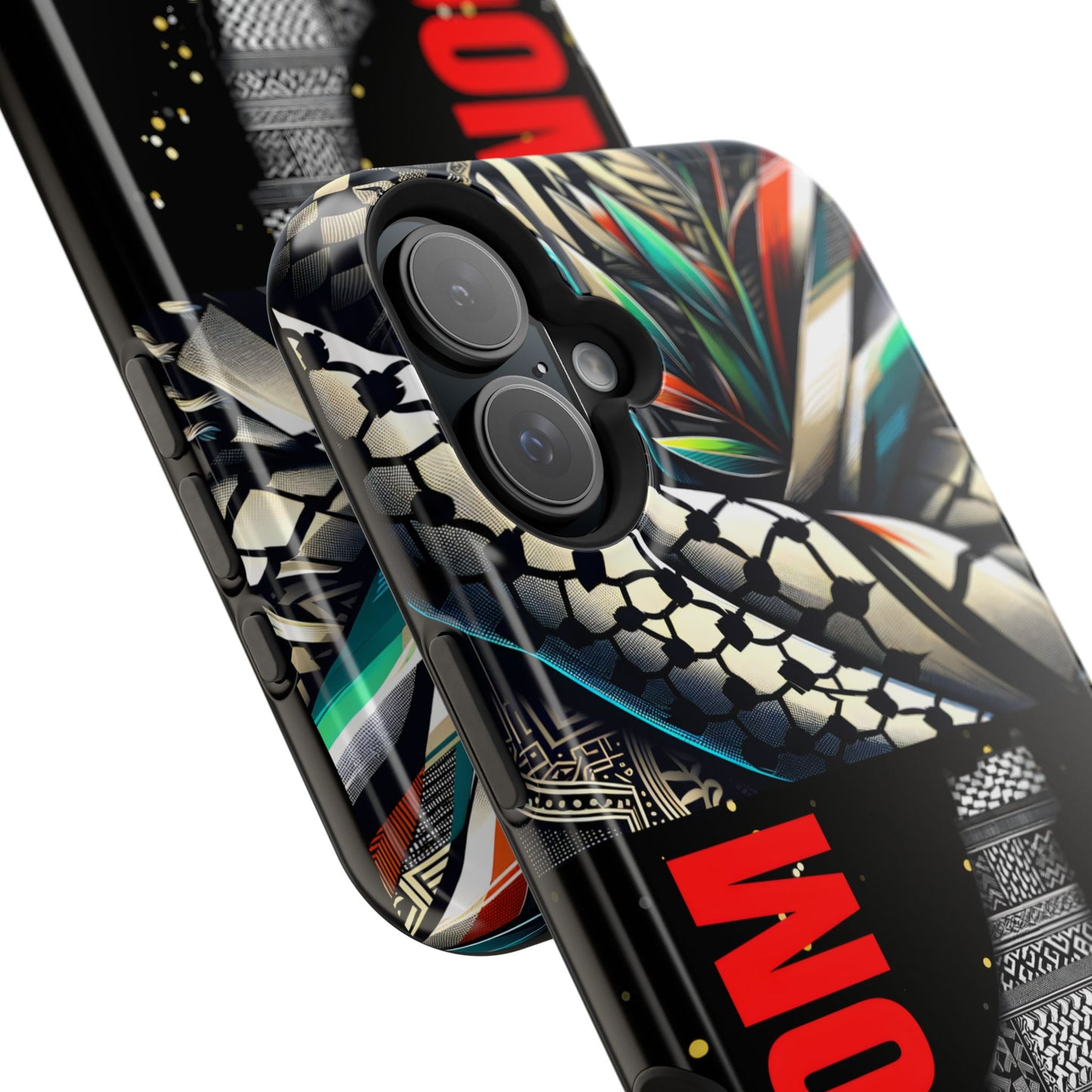 Palestine Activist Phone Cases, Unique Bouquet Design, Gift for Protesters