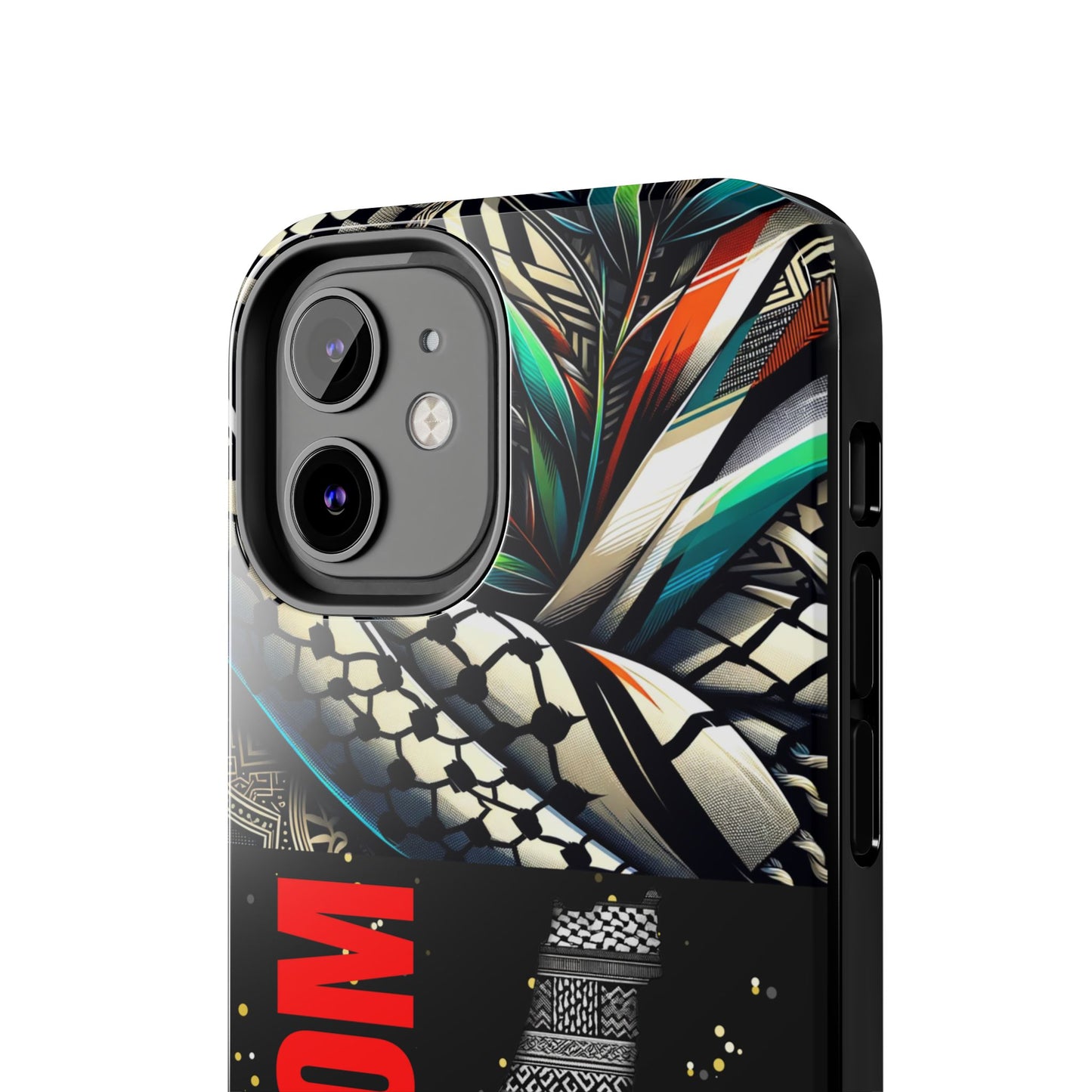 Freedom-Themed Phone Case, Durable Cover, Palestine Pride, Tough Phone Case