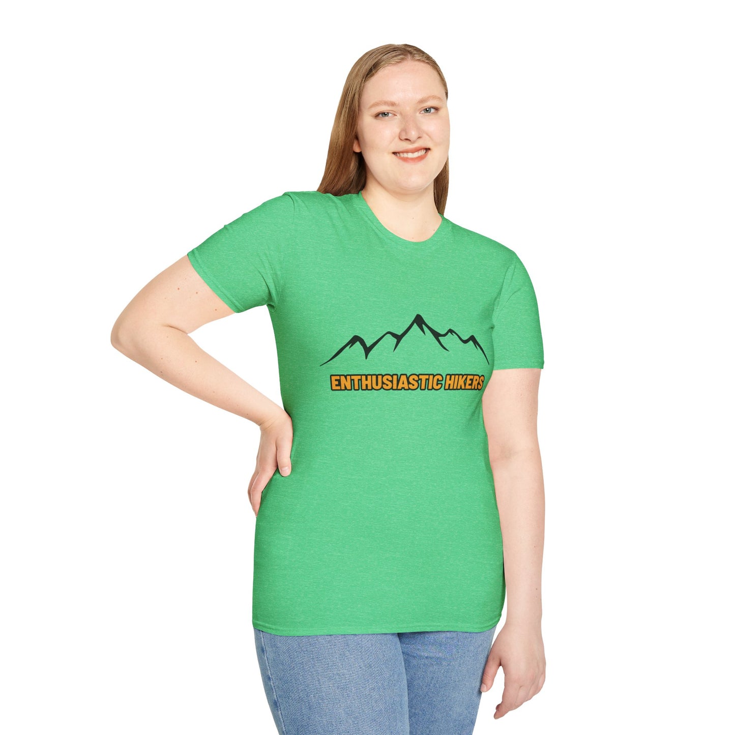 Mountain Enthusiast Hikers T-Shirt, Hiking Gift, Outdoor Apparel, Nature Tourism