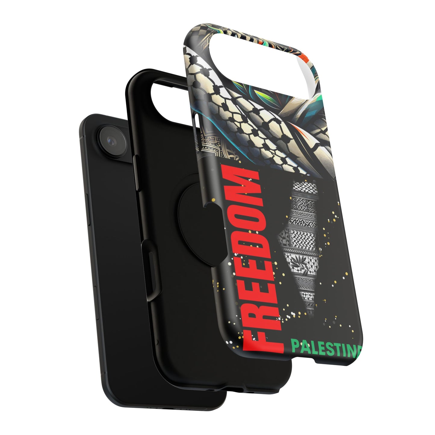 Palestine Activist Phone Cases, Unique Bouquet Design, Gift for Protesters
