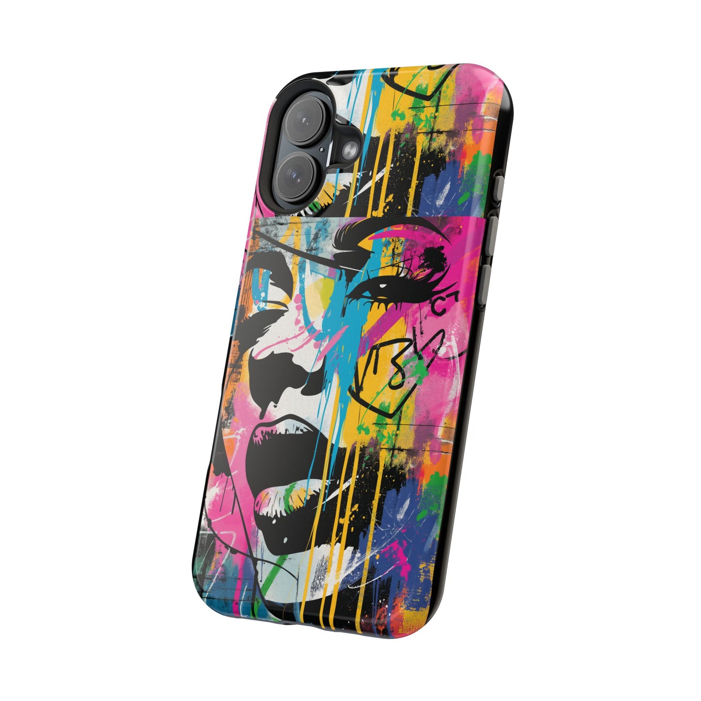 Phone Cases, Colorful Art, Trendy Accessories, Unique Gifts, Tough Cases with